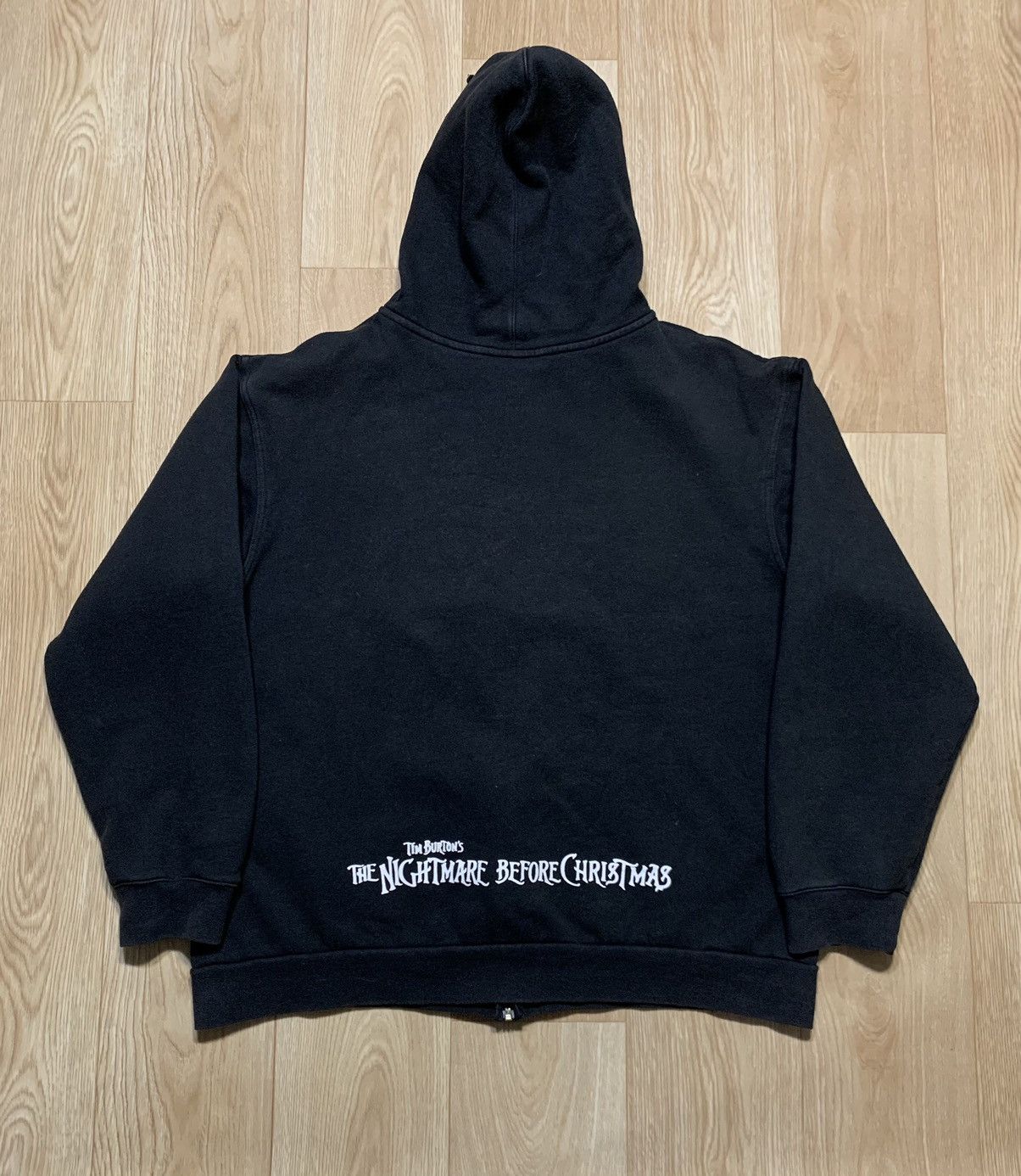 Disney Vintage The Nightmare Before Christmas Burtons Movie Hoodie Size US XL / EU 56 / 4 - 7 Thumbnail