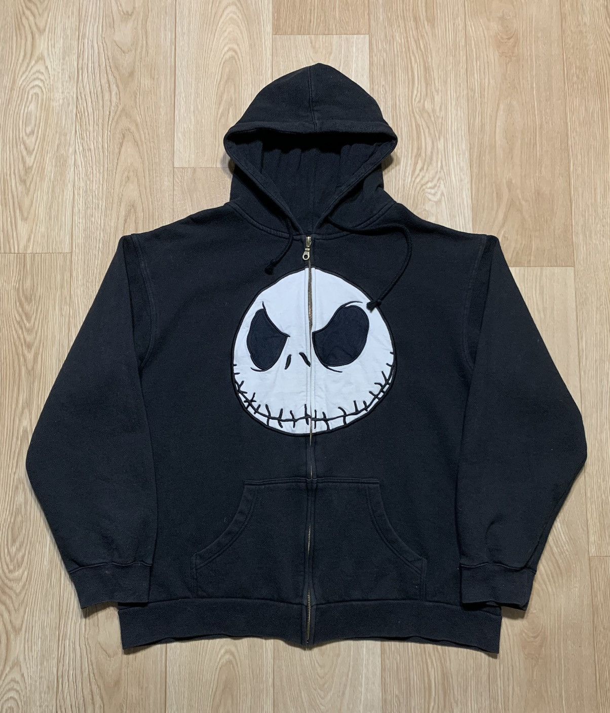 Disney Vintage The Nightmare Before Christmas Burtons Movie Hoodie Size US XL / EU 56 / 4 - 1 Thumbnail