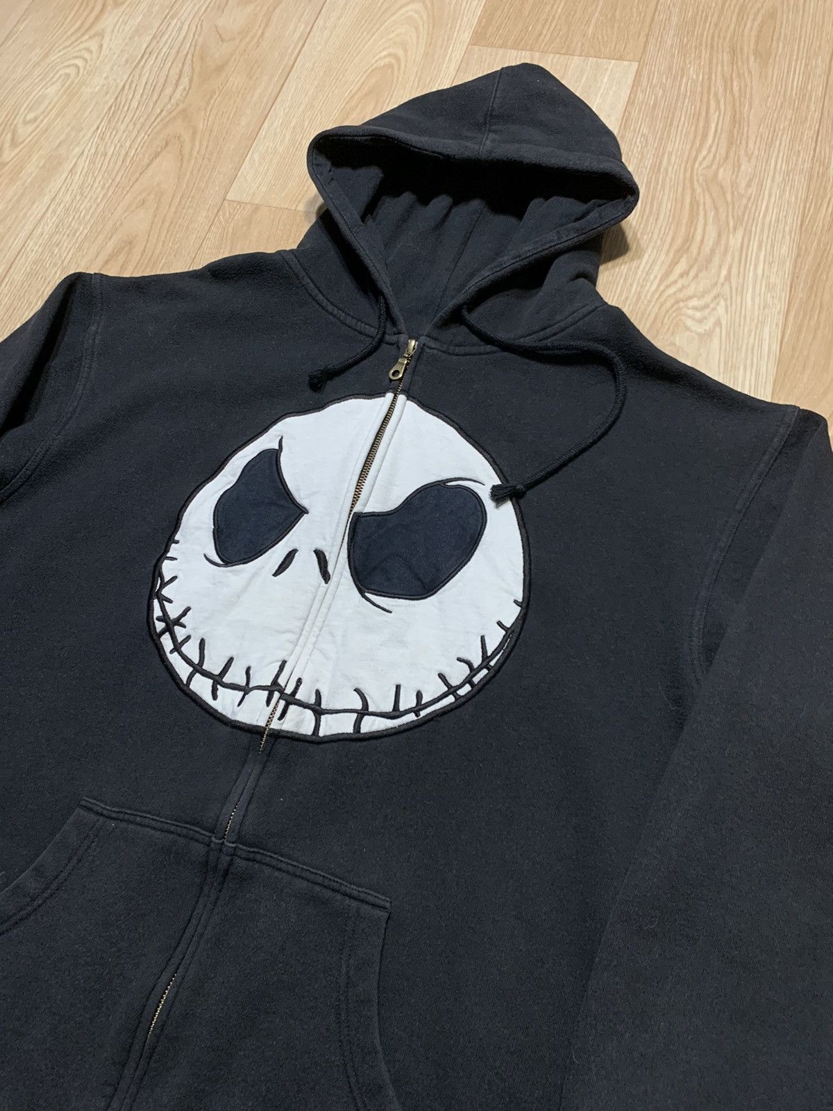 Disney Vintage The Nightmare Before Christmas Burtons Movie Hoodie Size US XL / EU 56 / 4 - 3 Thumbnail