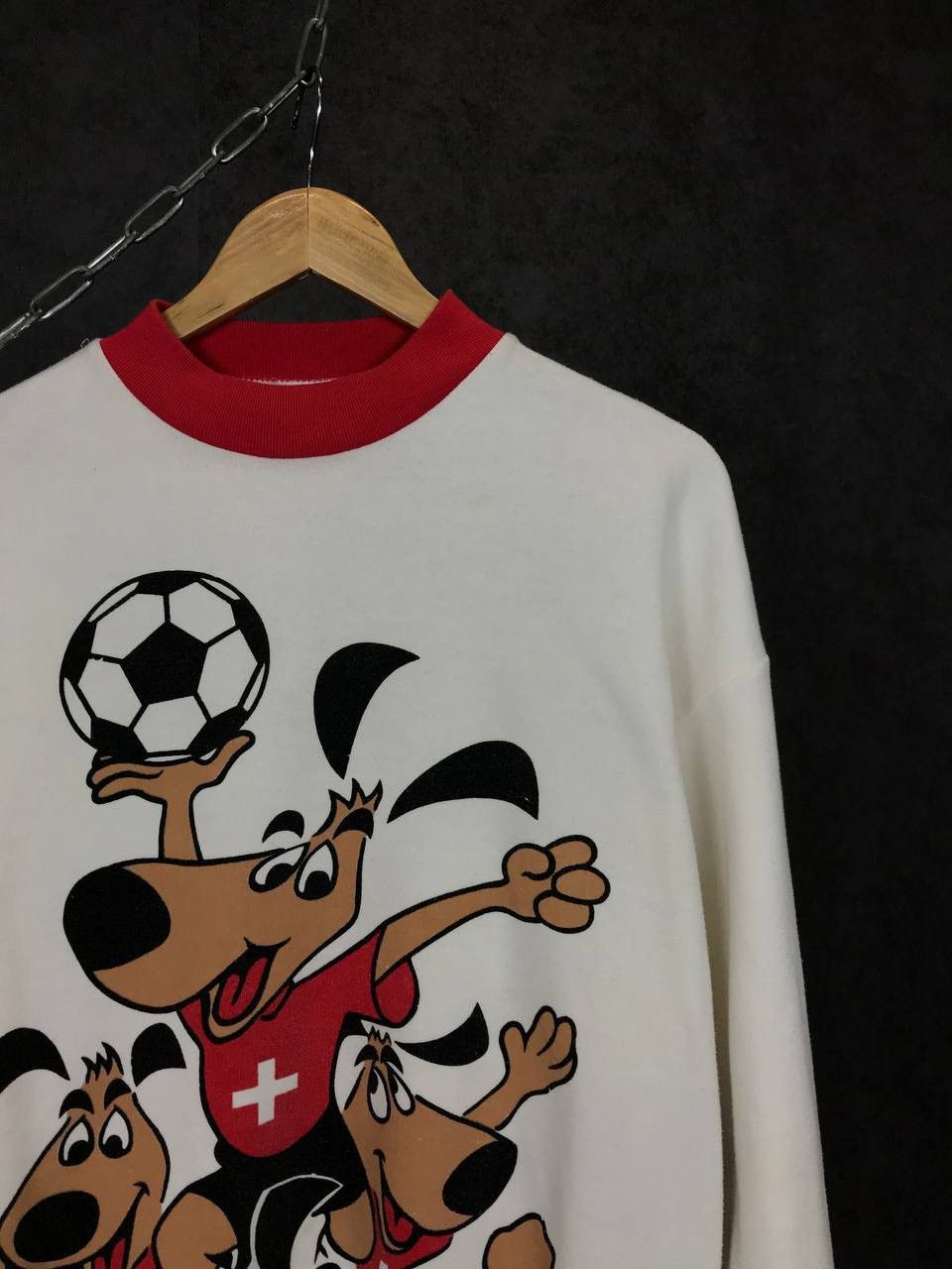 Vintage World Cup 1994 vintage rare overprinted sweatshirt Size US M / EU 48-50 / 2 - 2 Thumbnail