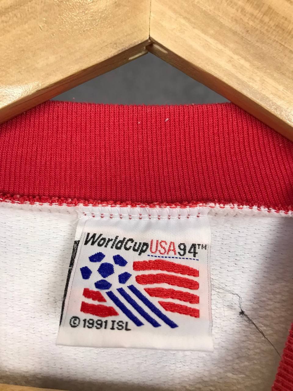 Vintage World Cup 1994 vintage rare overprinted sweatshirt Size US M / EU 48-50 / 2 - 3 Thumbnail