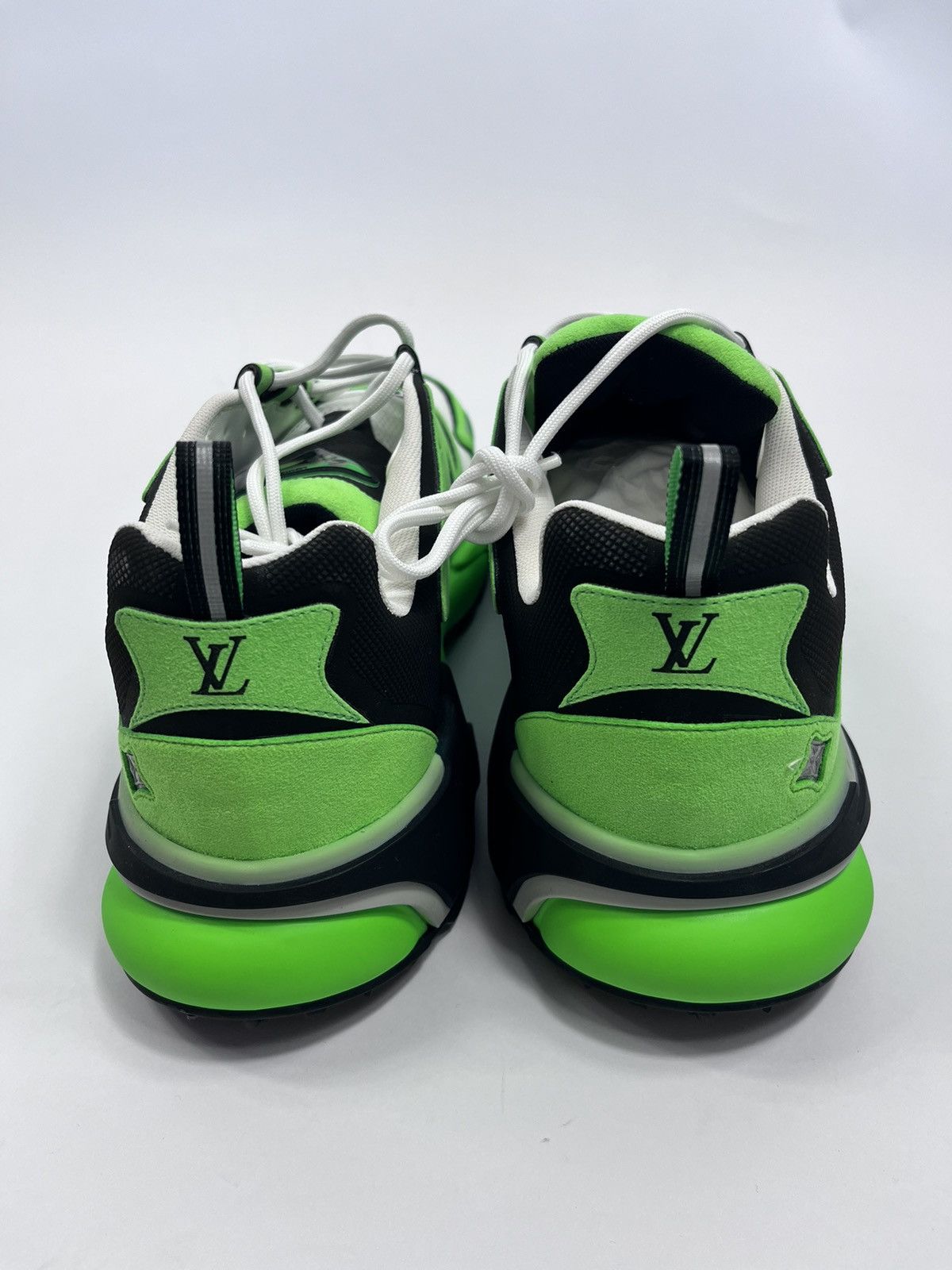 Louis Vuitton VIRGIL ABLOH GREEN TATIC SNEAKERS Size US 10 / EU 43 - 6 Thumbnail