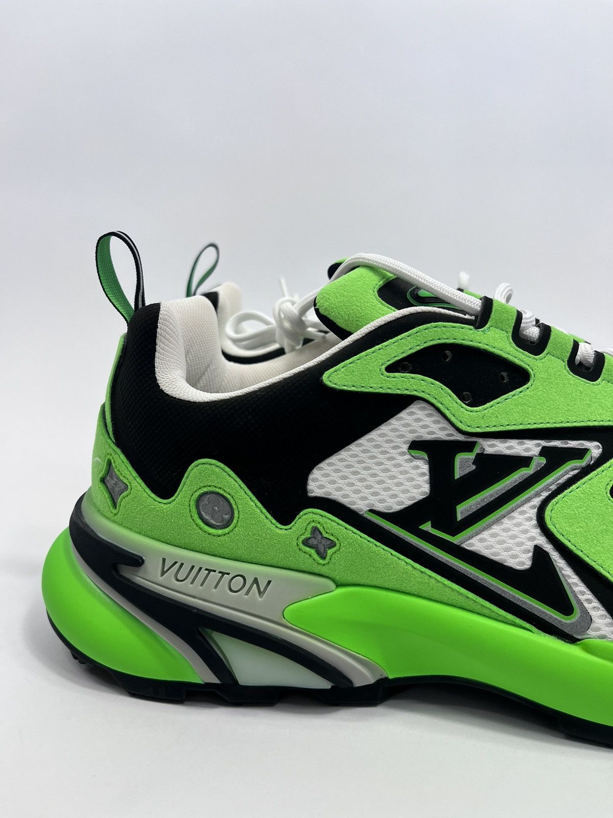 Louis Vuitton VIRGIL ABLOH GREEN TATIC SNEAKERS Size US 10 / EU 43 - 10 Thumbnail