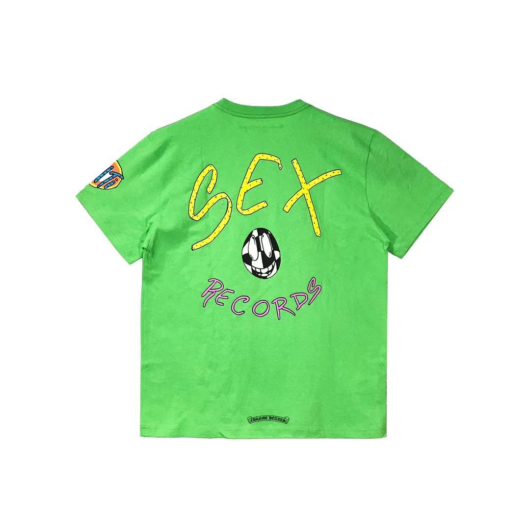 Chrome Hearts Chrome Hearts Matty Boy Sex Record Green T-shirt Size US XL / EU 56 / 4 - 2 Thumbnail