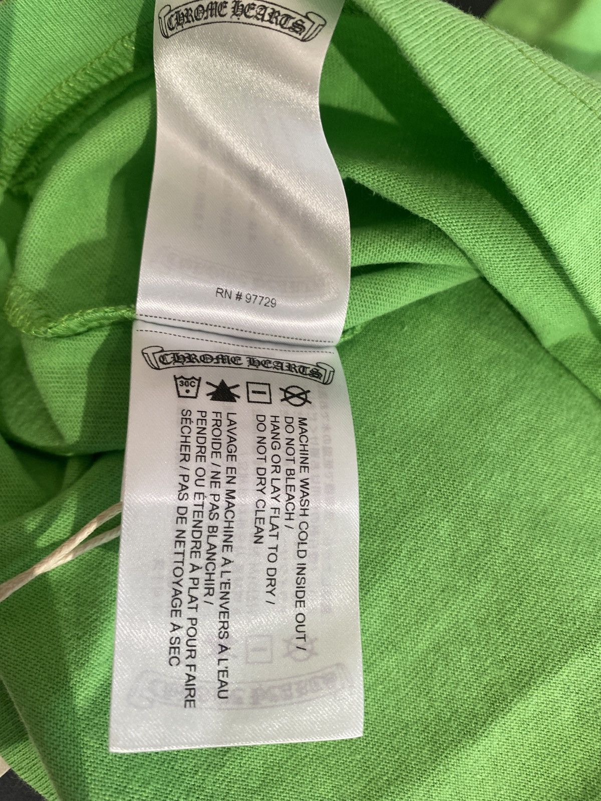 Chrome Hearts Chrome Hearts Matty Boy Sex Record Green T-shirt Size US XL / EU 56 / 4 - 7 Thumbnail