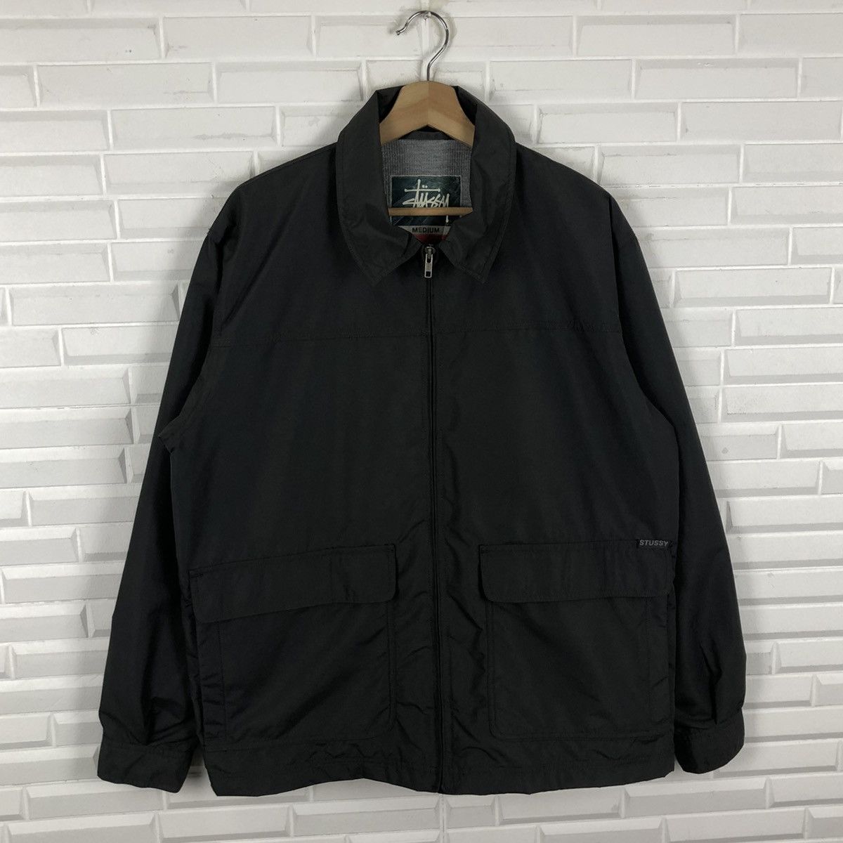 Stussy × Vintage STUSSY DOUBLE POCKET LIGHT JACKET Size US L / EU 52-54 / 3 - 3 Thumbnail