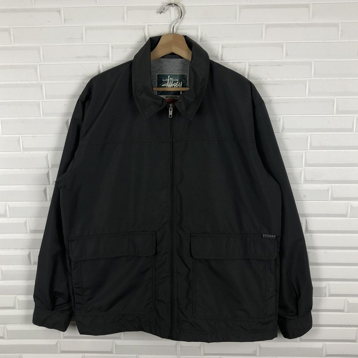 Stussy × Vintage STUSSY DOUBLE POCKET LIGHT JACKET Size US L / EU 52-54 / 3 - 1 Thumbnail