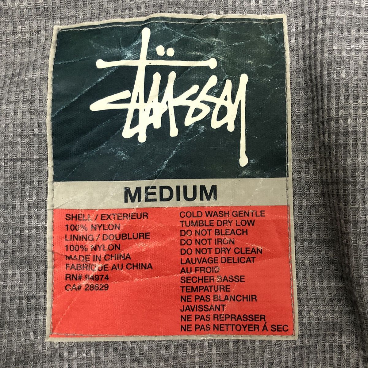 Stussy × Vintage STUSSY DOUBLE POCKET LIGHT JACKET Size US L / EU 52-54 / 3 - 6 Thumbnail
