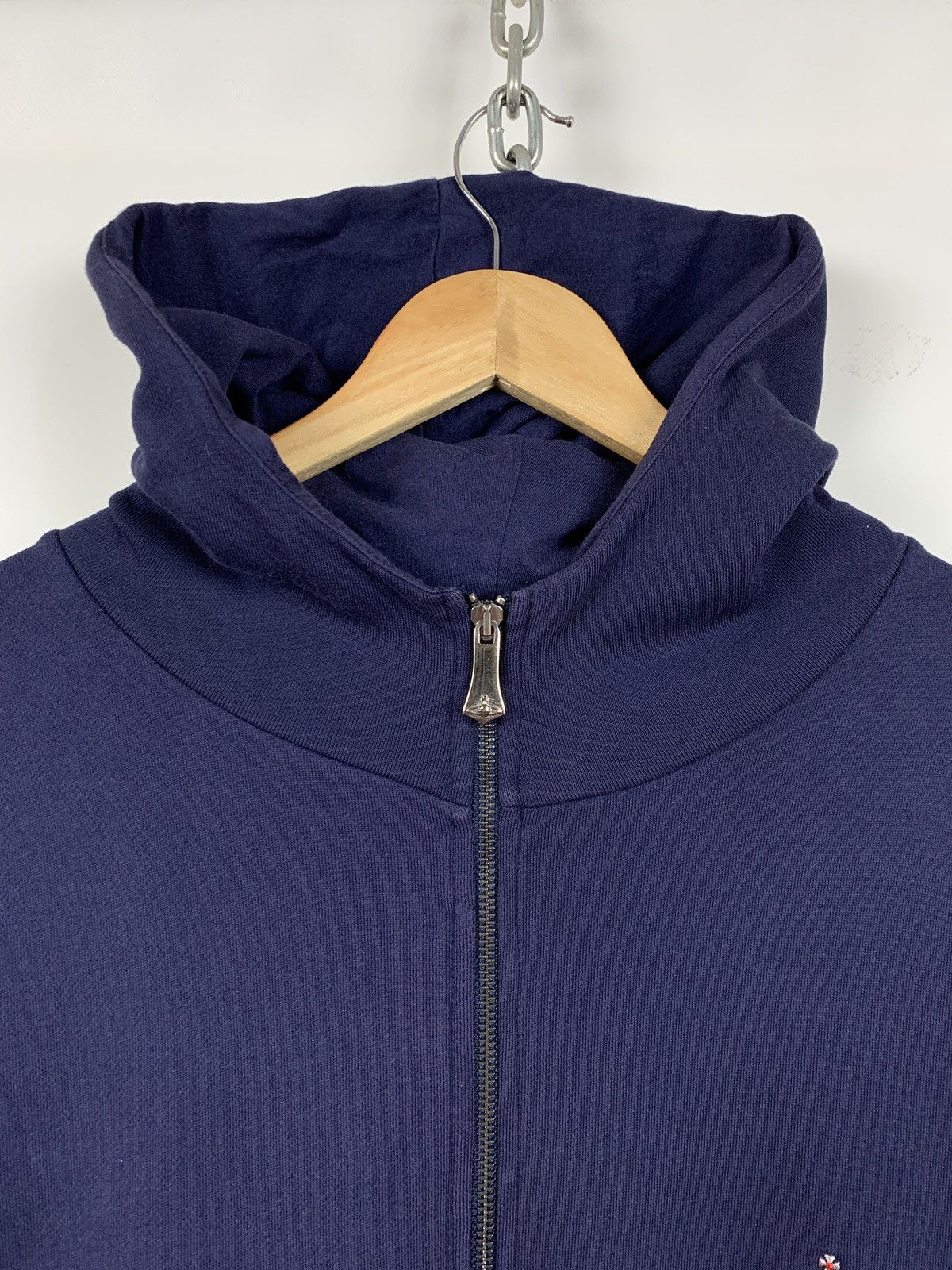 Vivienne Westwood Vivienne Westwood Navy Blue Hoodie Size US L / EU 52-54 / 3 - 7 Thumbnail