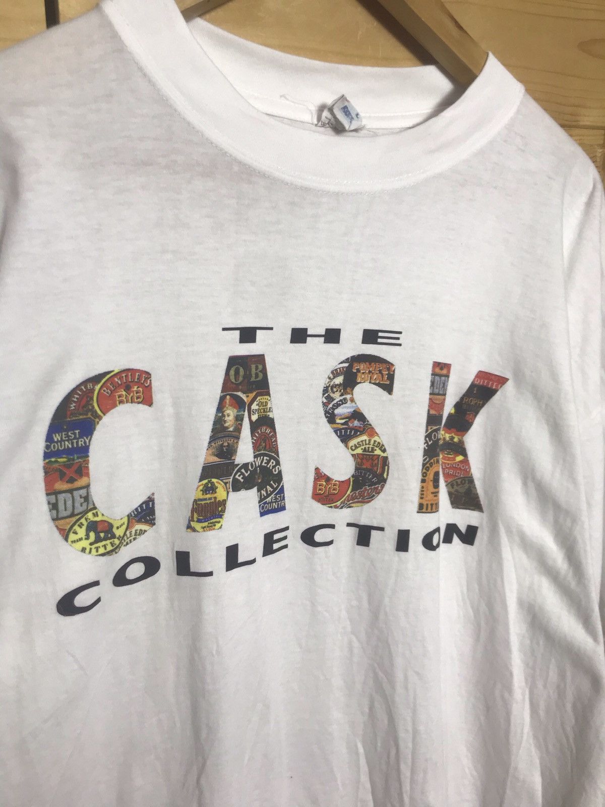 Vintage Vintage The Cask beer collection t-shirt Size US XL / EU 56 / 4 - 2 Thumbnail