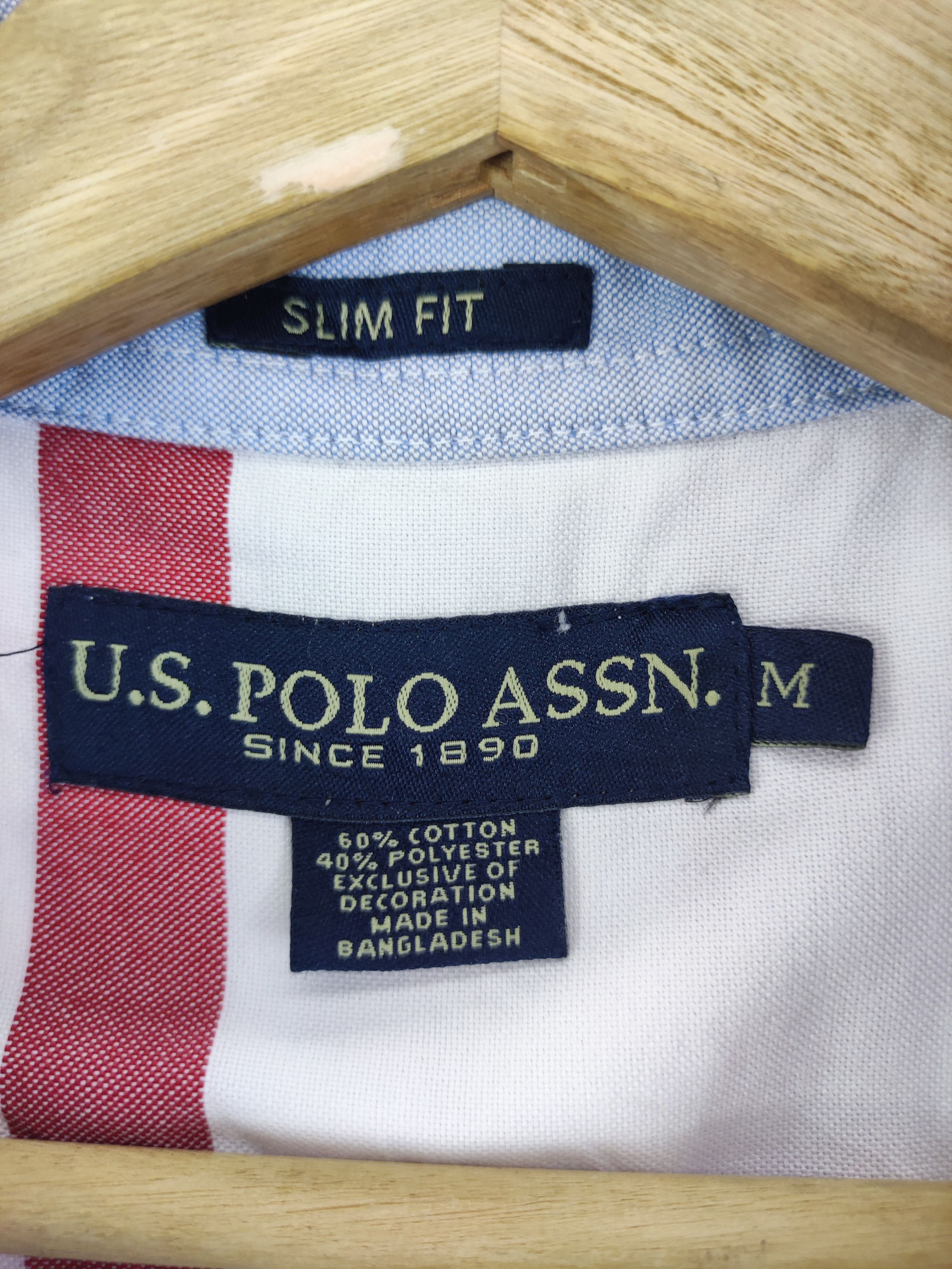 U.S. Polo Assn. Vintage U.S Polo Assn Shirt Button Up striped Size US M / EU 48-50 / 2 - 4 Thumbnail