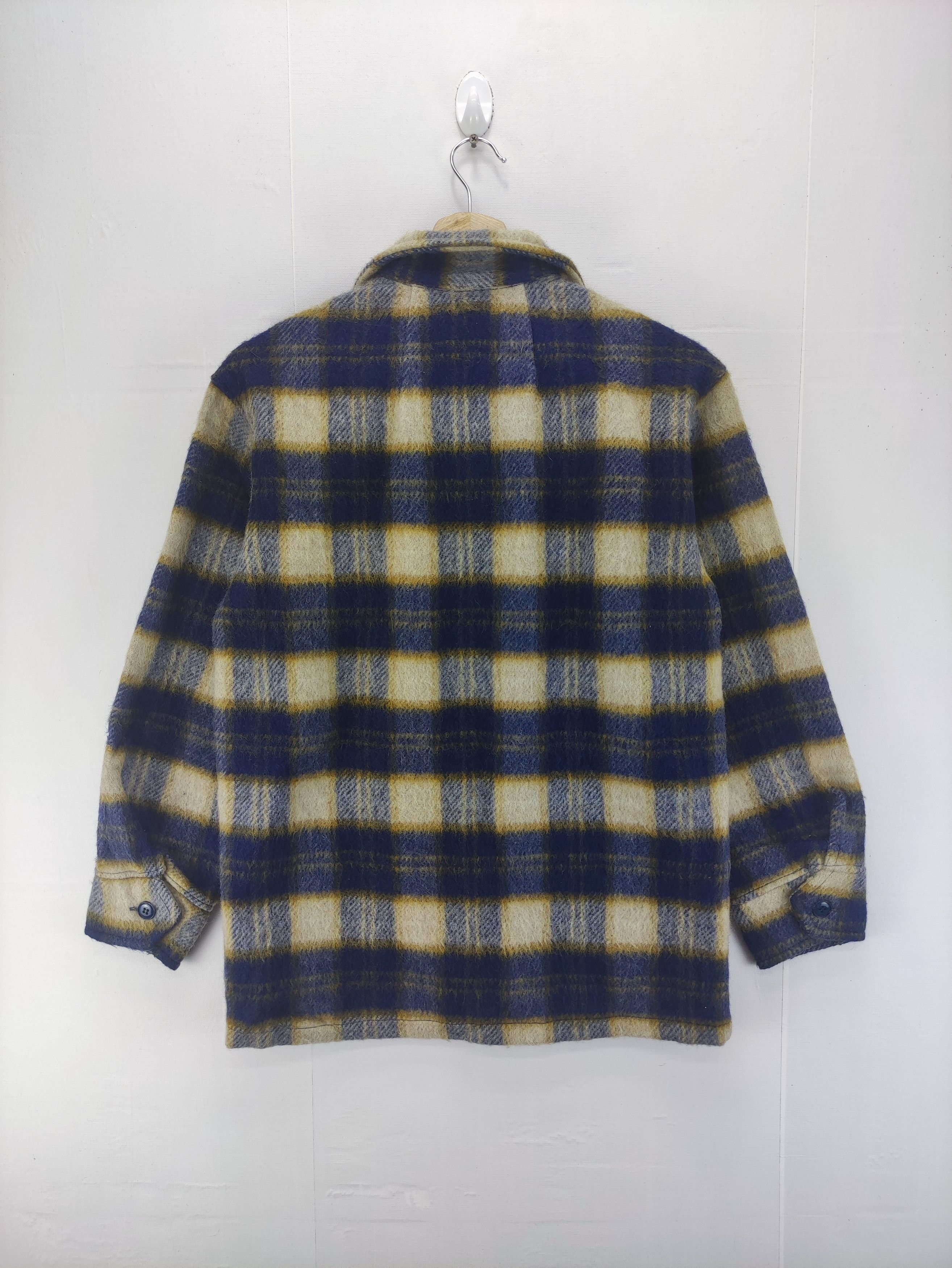 Flannel Vintage Flannel Wool Shirt Button Up Unbrand Size S / US 4 / IT 40 - 4 Thumbnail