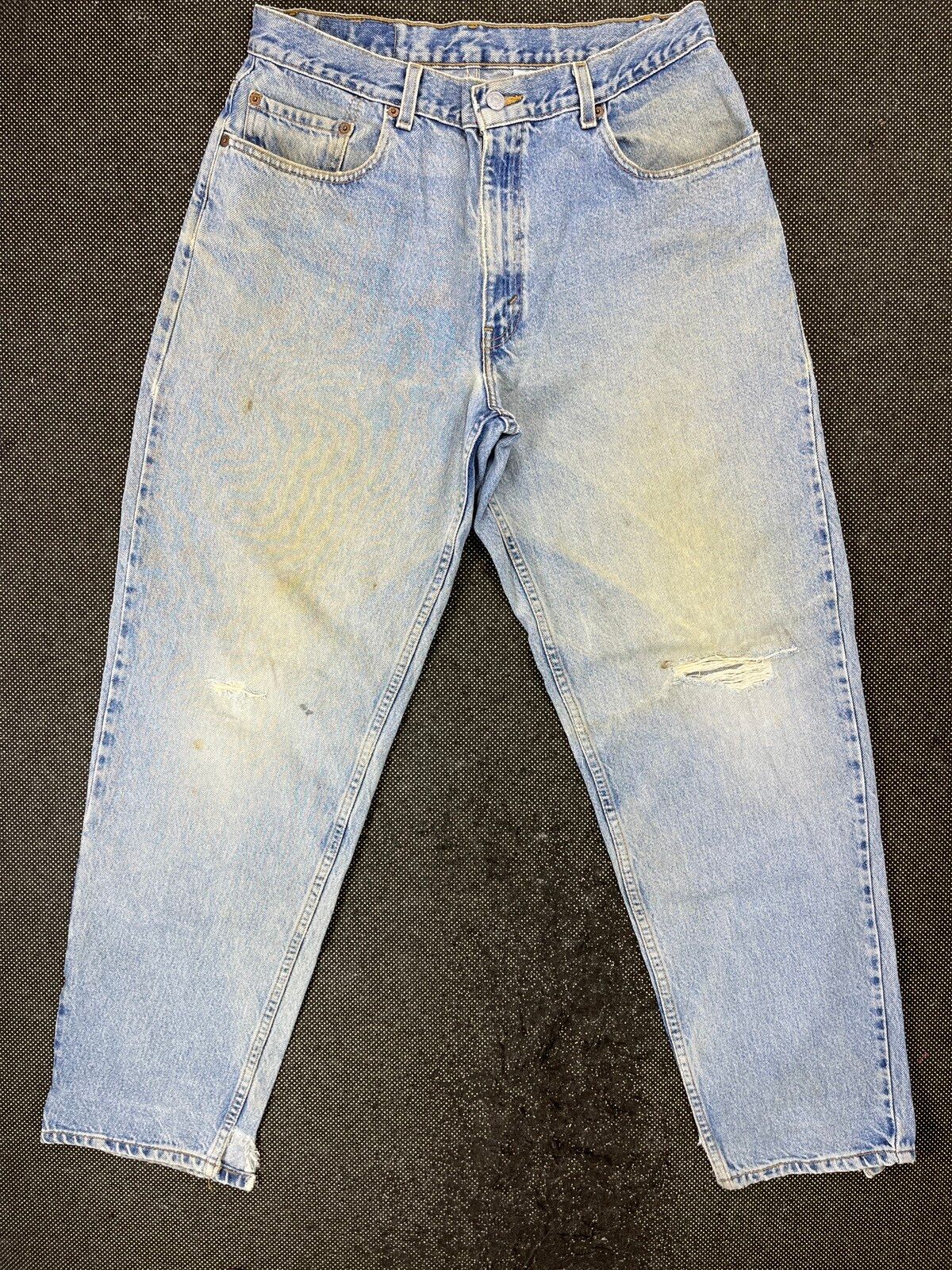 Vintage 90’s Vintage Levis 550 Light Wash Jeans - J667 | Grailed