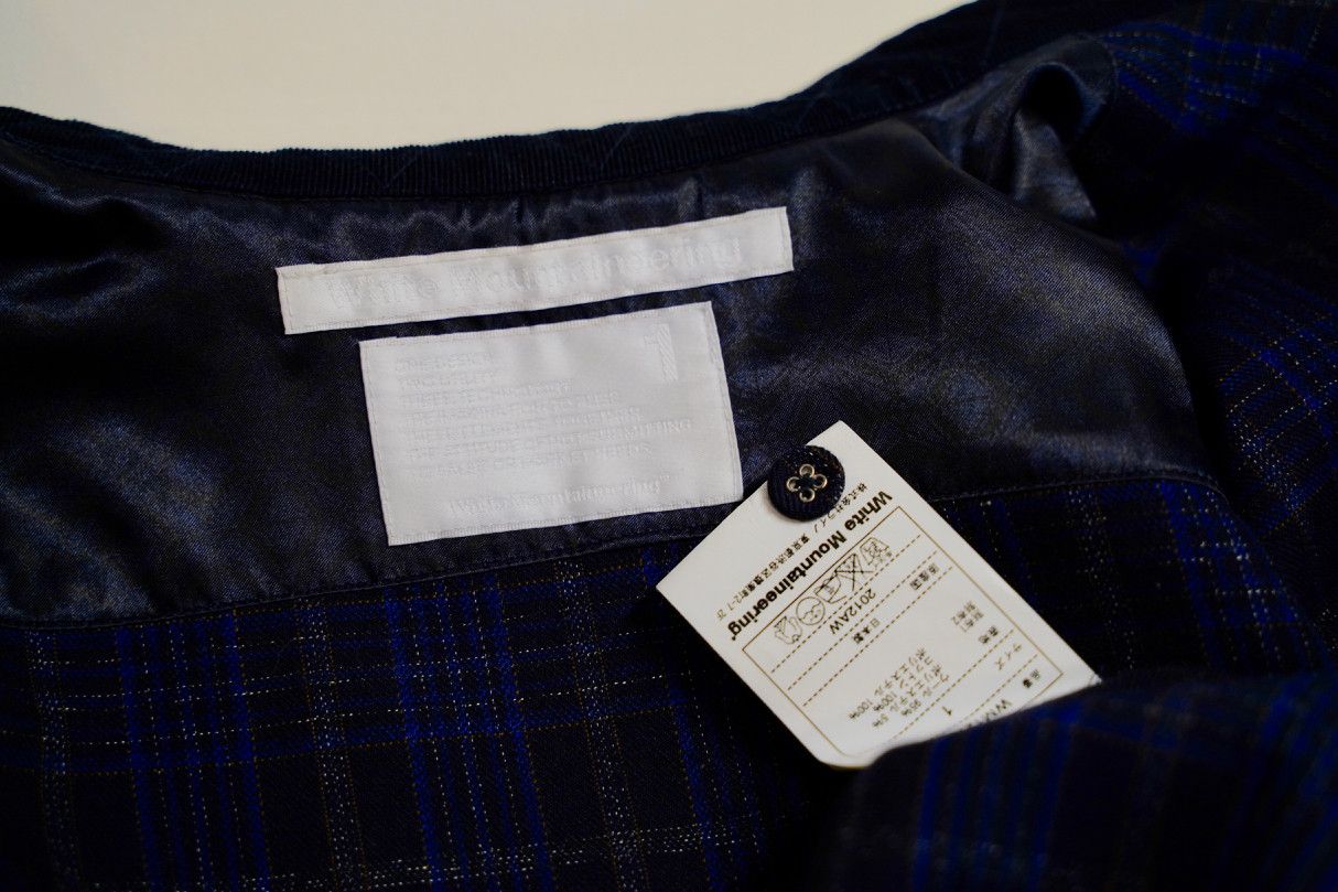 White Mountaineering Navy Wool Flannel Size US S / EU 44-46 / 1 - 3 Thumbnail