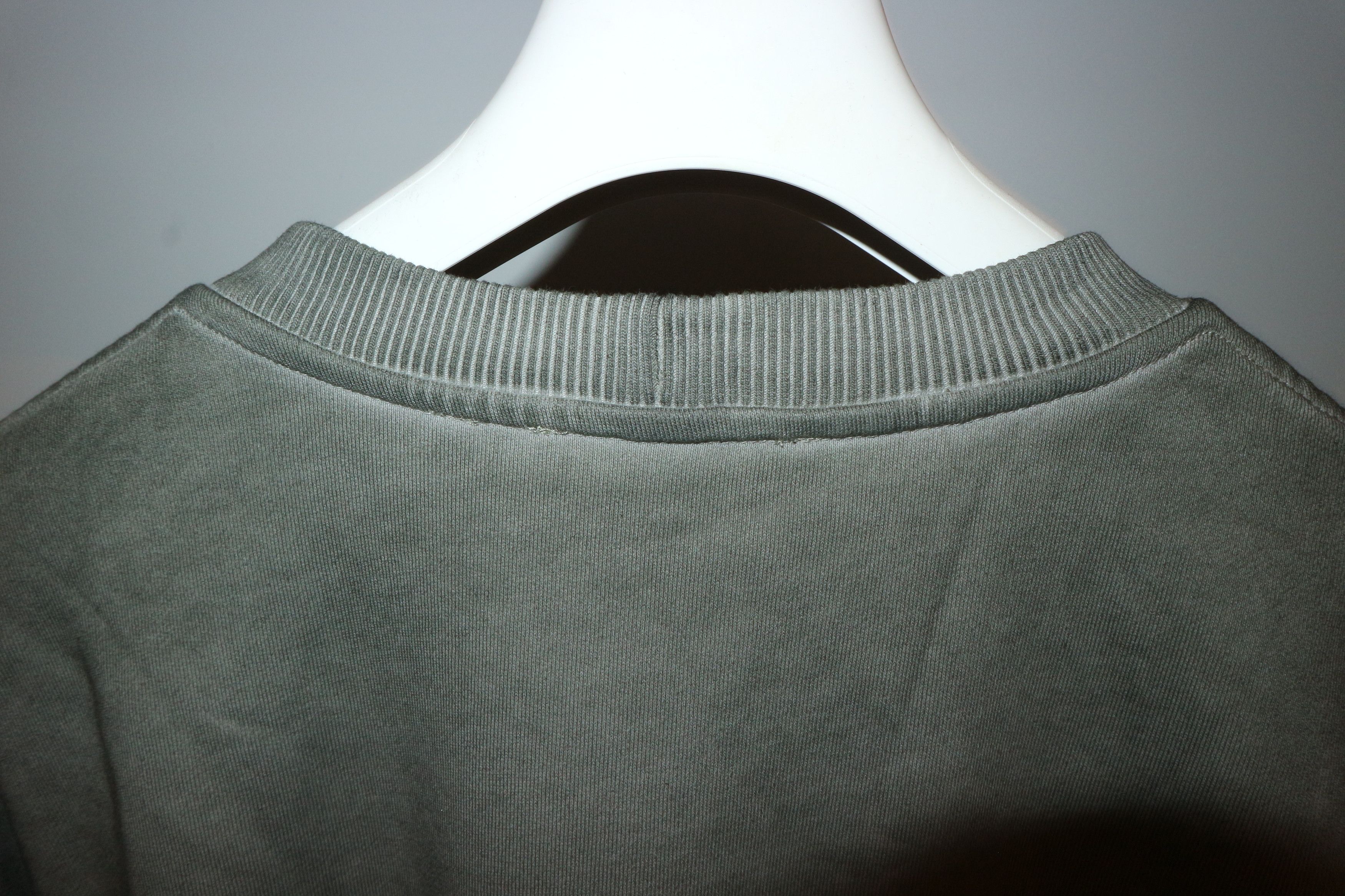 Helmut Lang Khaki military sweatshirt Size US L / EU 52-54 / 3 - 12 Thumbnail