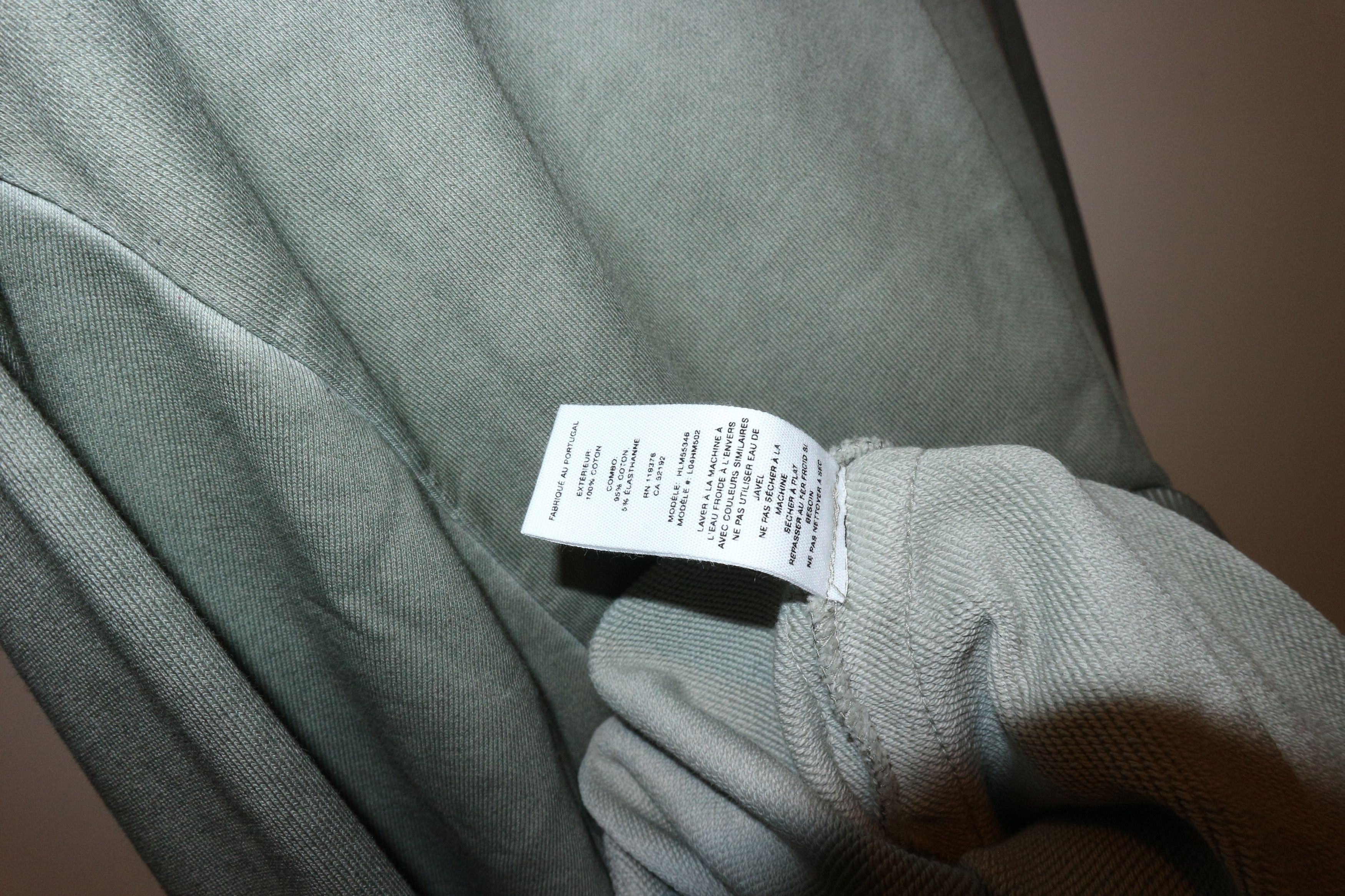 Helmut Lang Khaki military sweatshirt Size US L / EU 52-54 / 3 - 16 Thumbnail