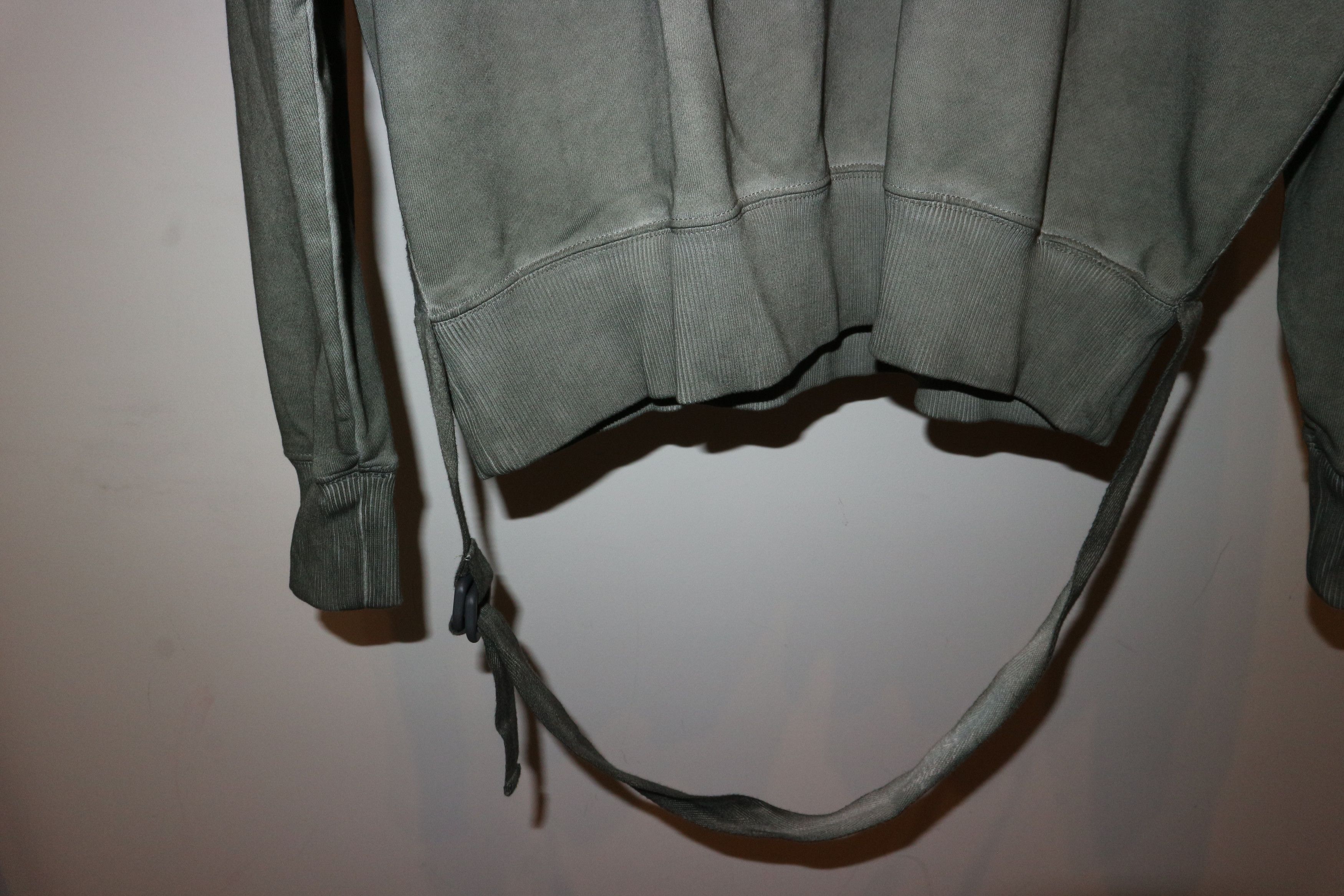 Helmut Lang Khaki military sweatshirt Size US L / EU 52-54 / 3 - 4 Thumbnail