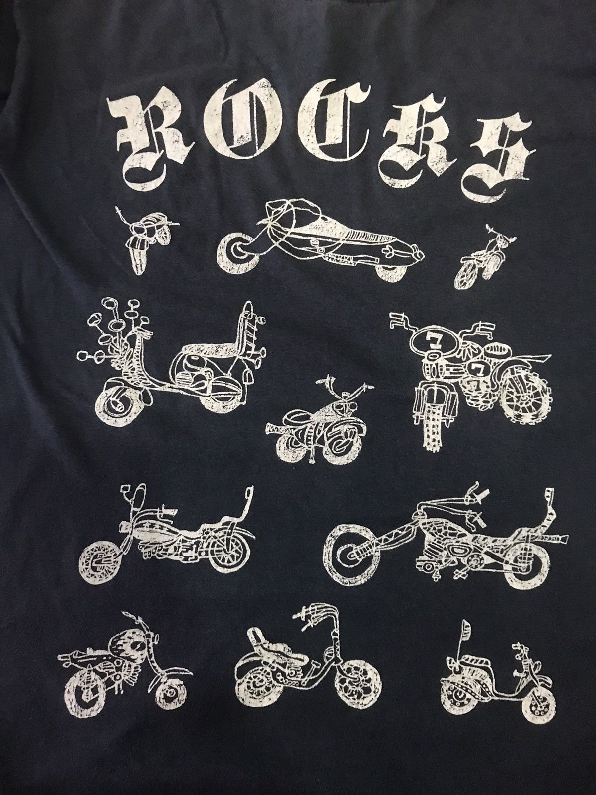 Vintage Vintage Ozone Rocks Classical Motorcyle Tee Harley Davidson Size US L / EU 52-54 / 3 - 7 Thumbnail