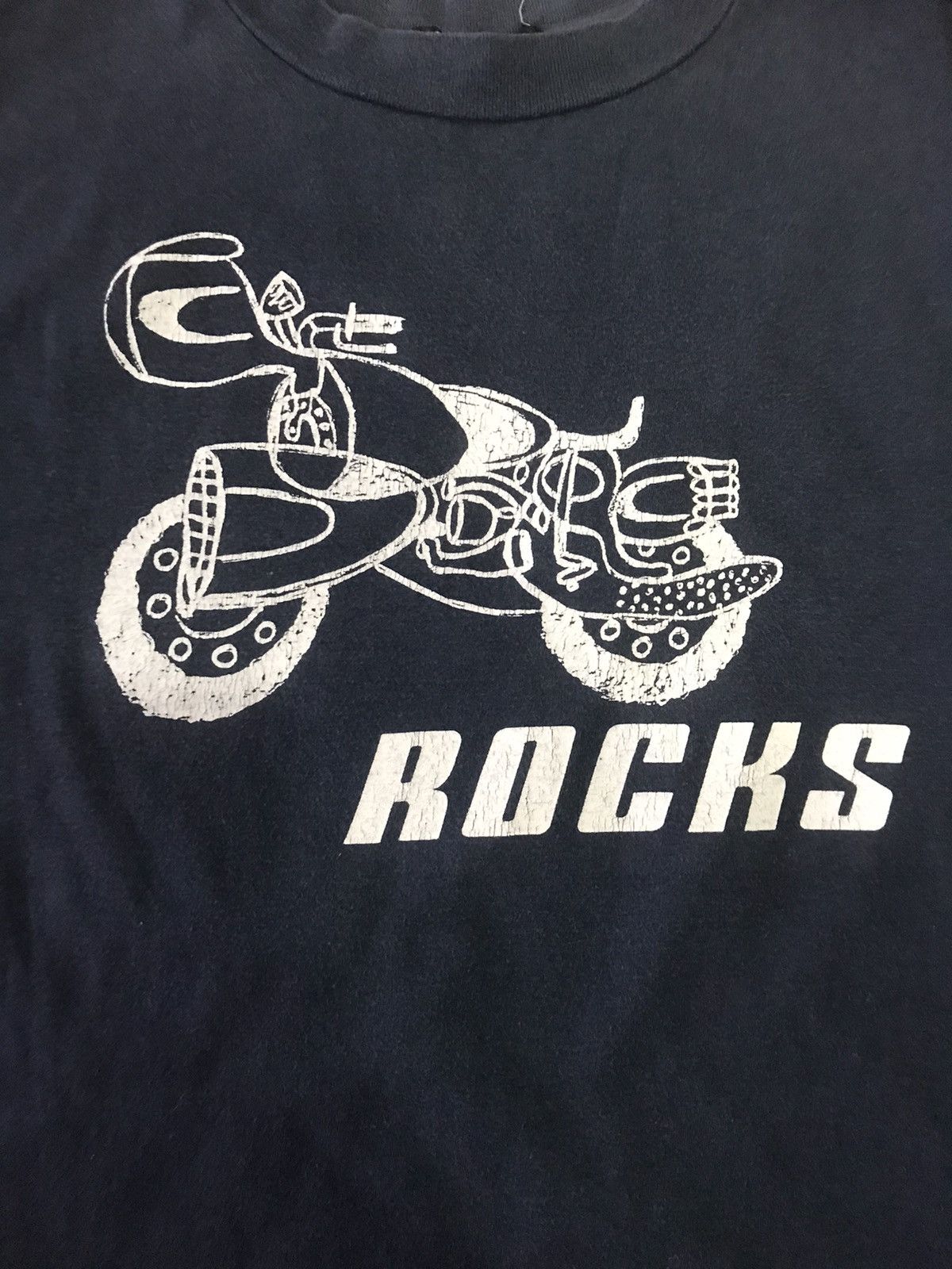 Vintage Vintage Ozone Rocks Classical Motorcyle Tee Harley Davidson Size US L / EU 52-54 / 3 - 6 Thumbnail