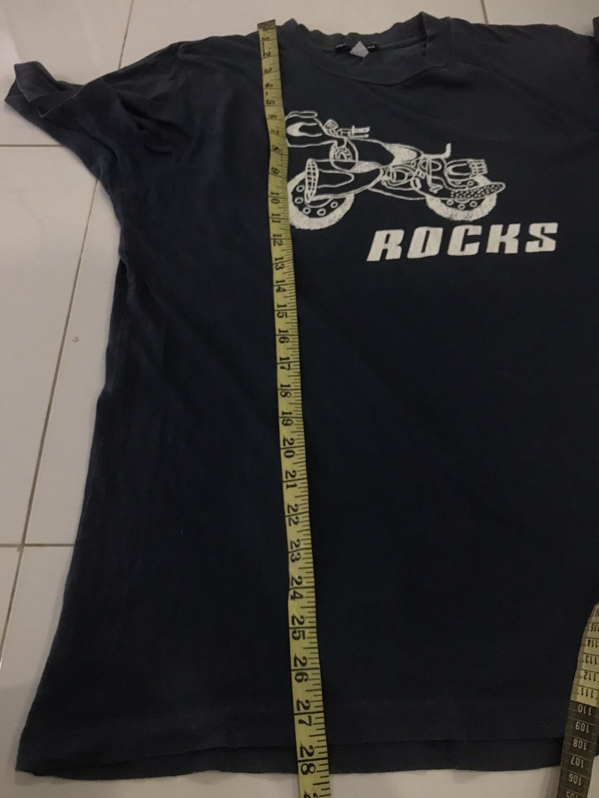 Vintage Vintage Ozone Rocks Classical Motorcyle Tee Harley Davidson Size US L / EU 52-54 / 3 - 12 Thumbnail