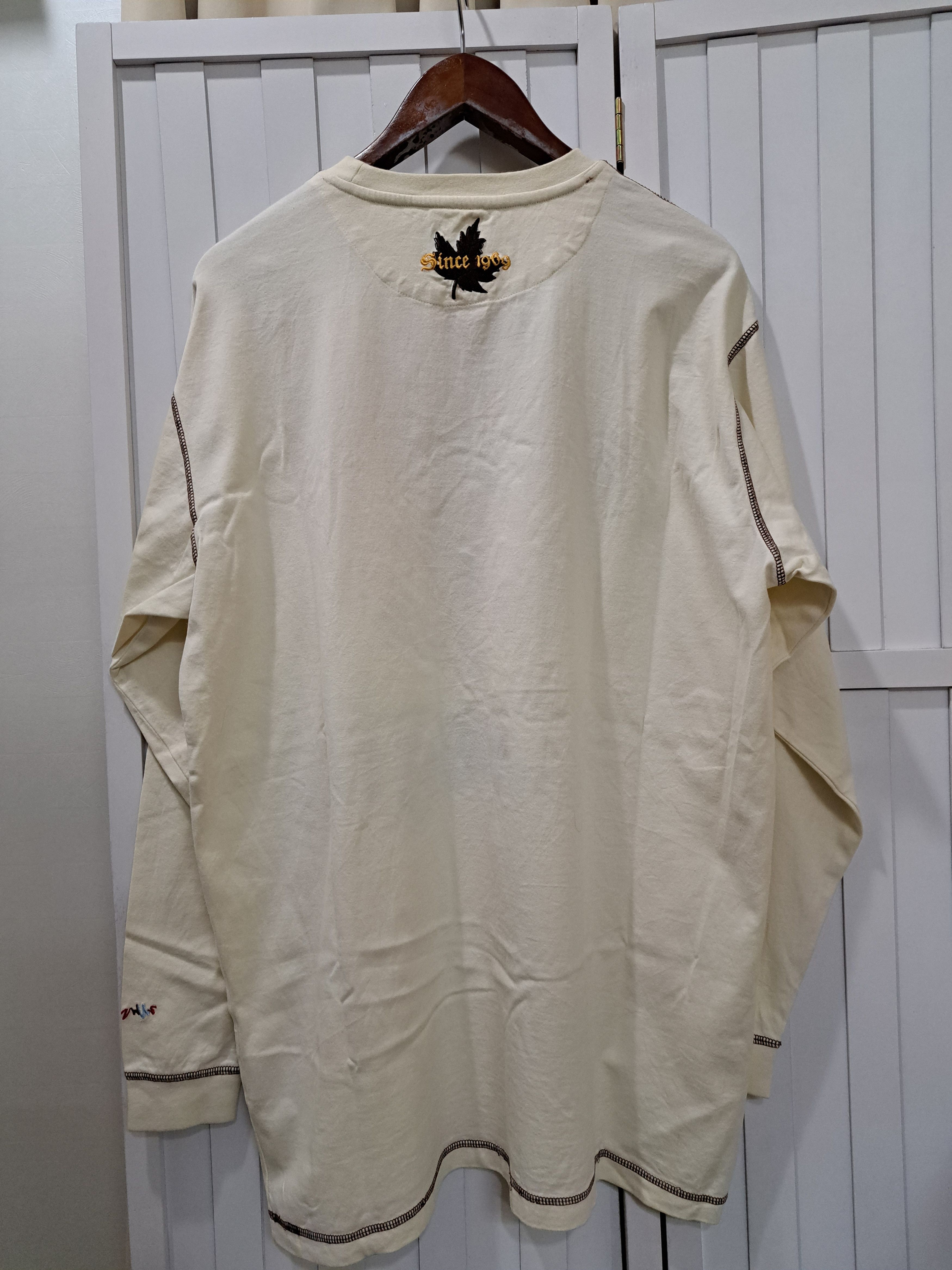 Coogi Coogi embroidered flame style LS Tee Size US XL / EU 56 / 4 - 3 Thumbnail