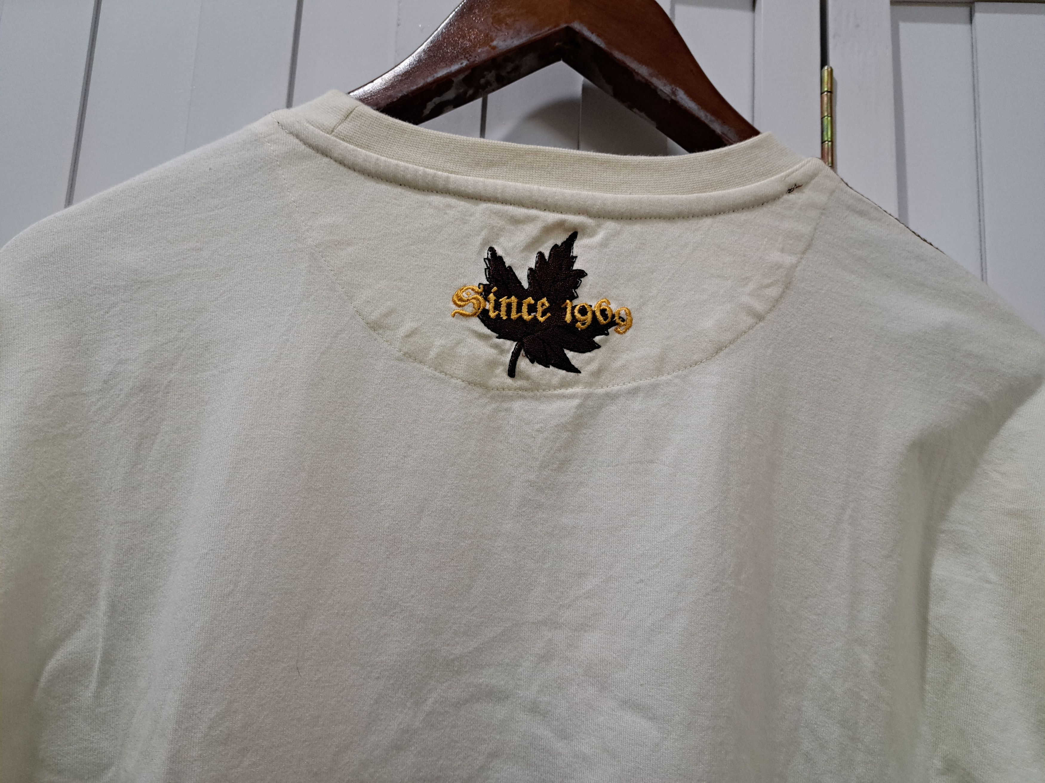 Coogi Coogi embroidered flame style LS Tee Size US XL / EU 56 / 4 - 4 Thumbnail