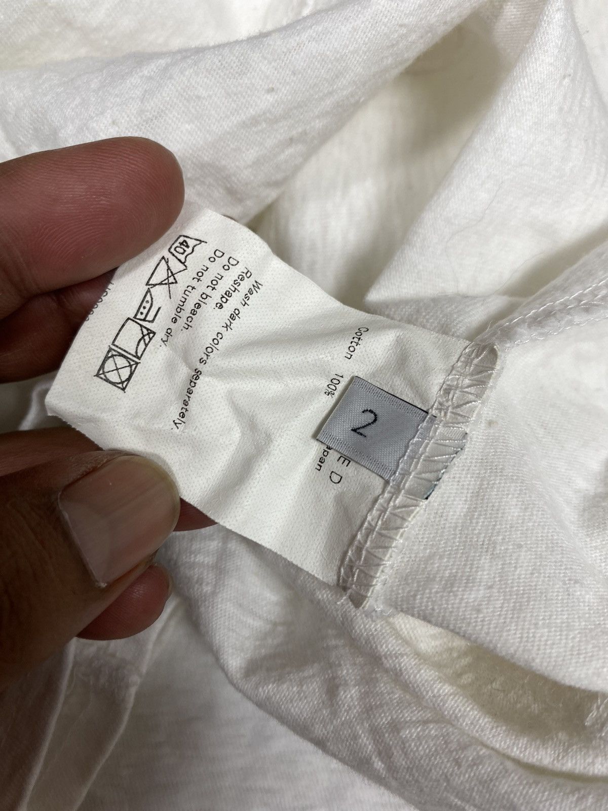 Unused Unused Plain Pocket Shirt Size US M / EU 48-50 / 2 - 9 Thumbnail