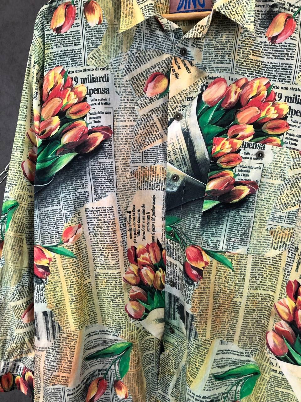 Vintage Crazy Hawaiian vintage overprinted shirt Size US XL / EU 56 / 4 - 3 Thumbnail