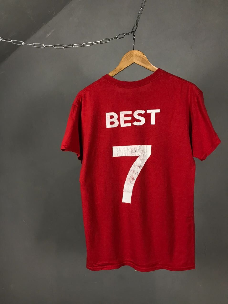 Other × Vintage George Best Casual Football Streetwear Red Tee Size US M / EU 48-50 / 2 - 6 Thumbnail