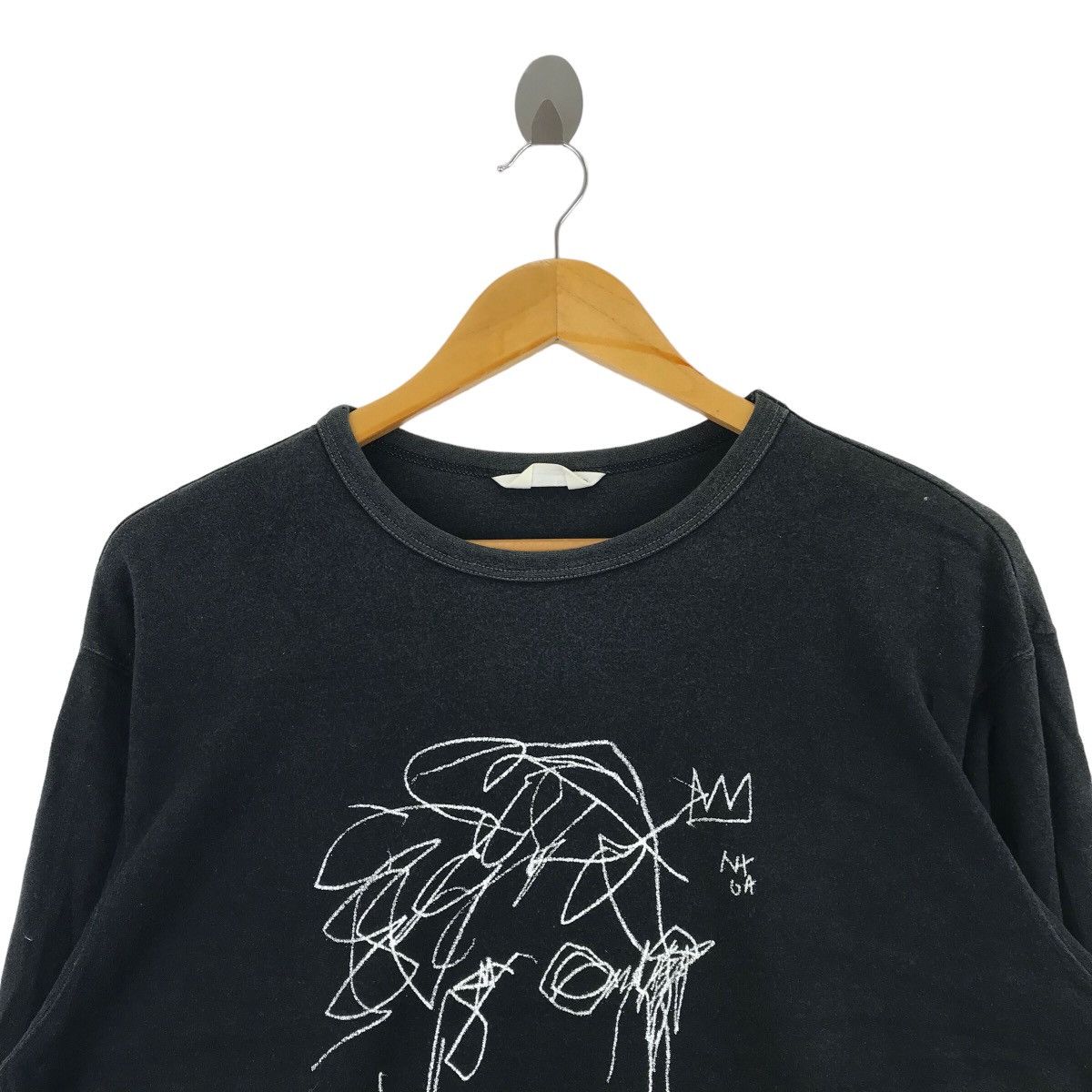 Jean-Michel Basquiat Vintage JEAN MICHEL BASQUIAT Street Arts Chemistry Police Size US L / EU 52-54 / 3 - 2 Thumbnail