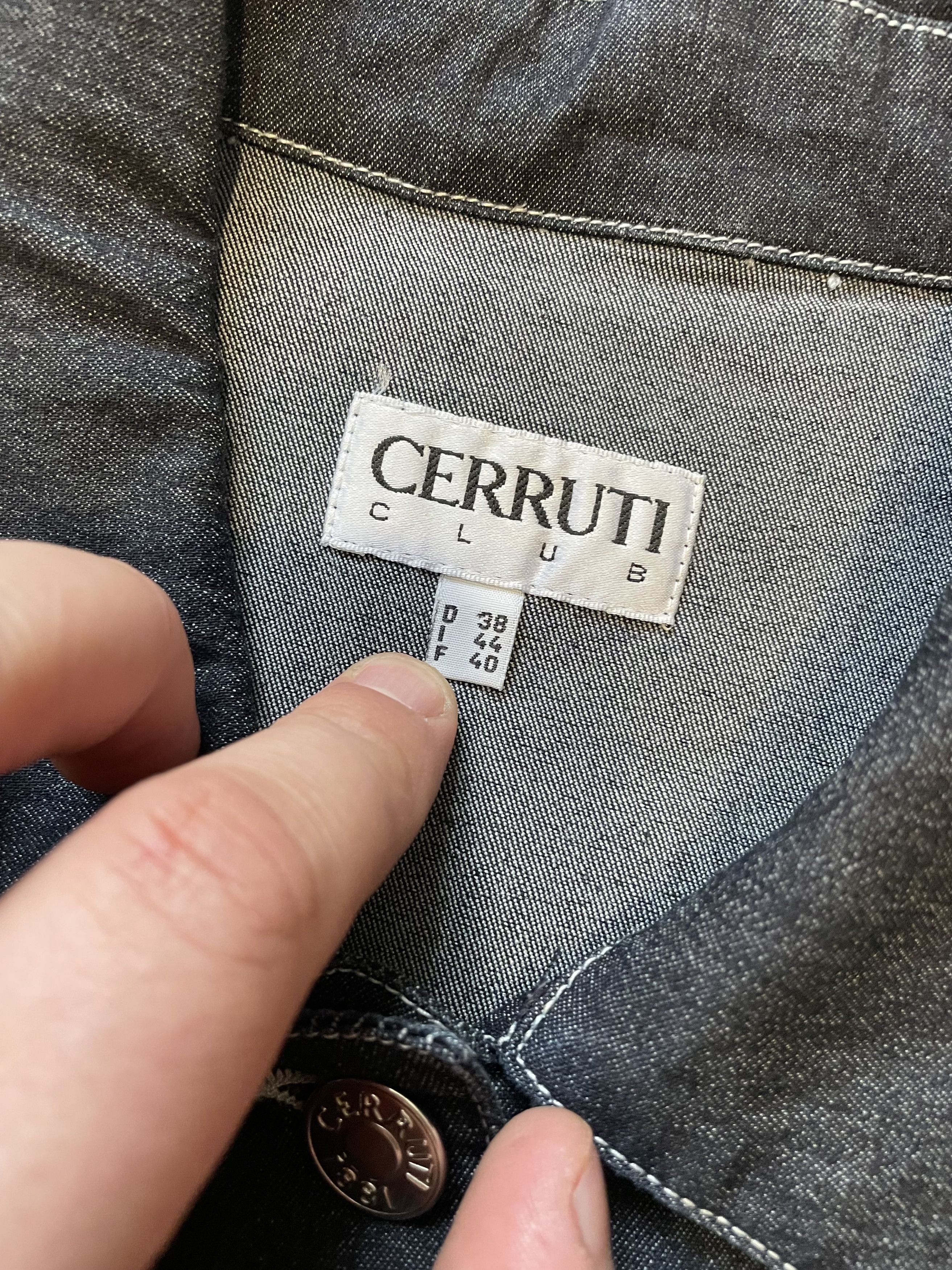 Cerruti 1881 × Vintage Cerruti 1881 Vintage Jeans Jacket Size M / US 6-8 / IT 42-44 - 12 Thumbnail
