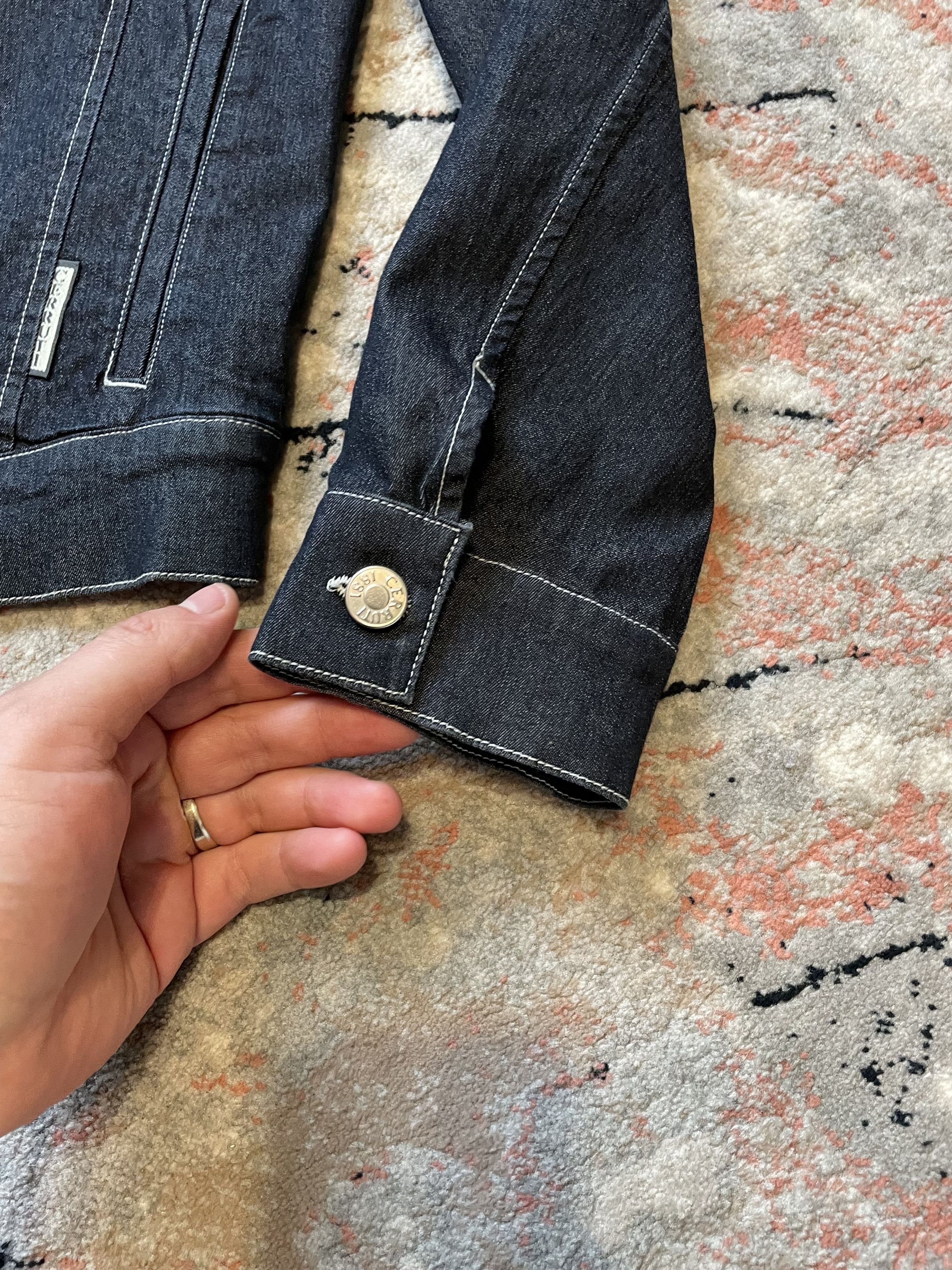 Cerruti 1881 × Vintage Cerruti 1881 Vintage Jeans Jacket Size M / US 6-8 / IT 42-44 - 6 Thumbnail