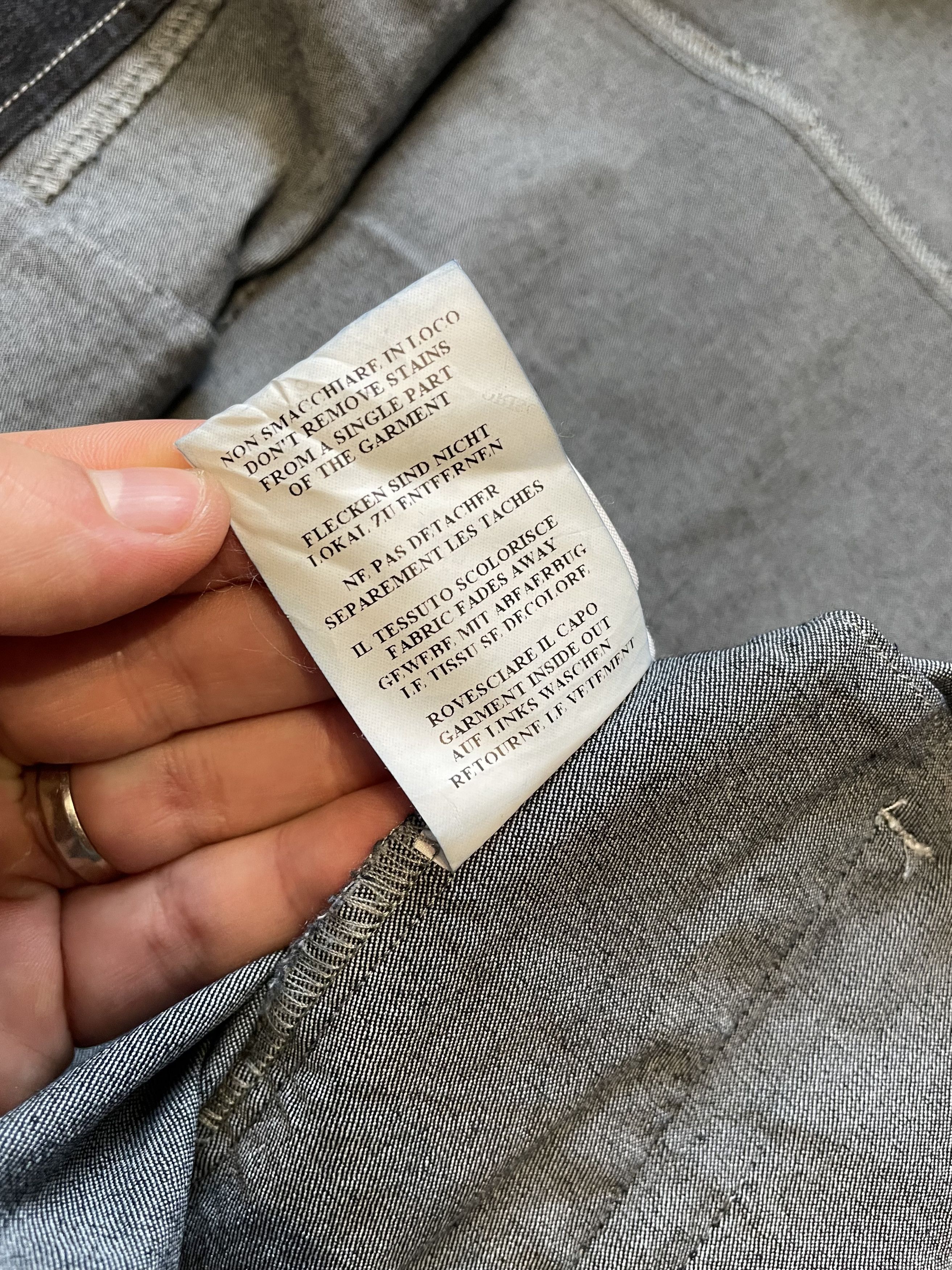 Cerruti 1881 × Vintage Cerruti 1881 Vintage Jeans Jacket Size M / US 6-8 / IT 42-44 - 9 Thumbnail