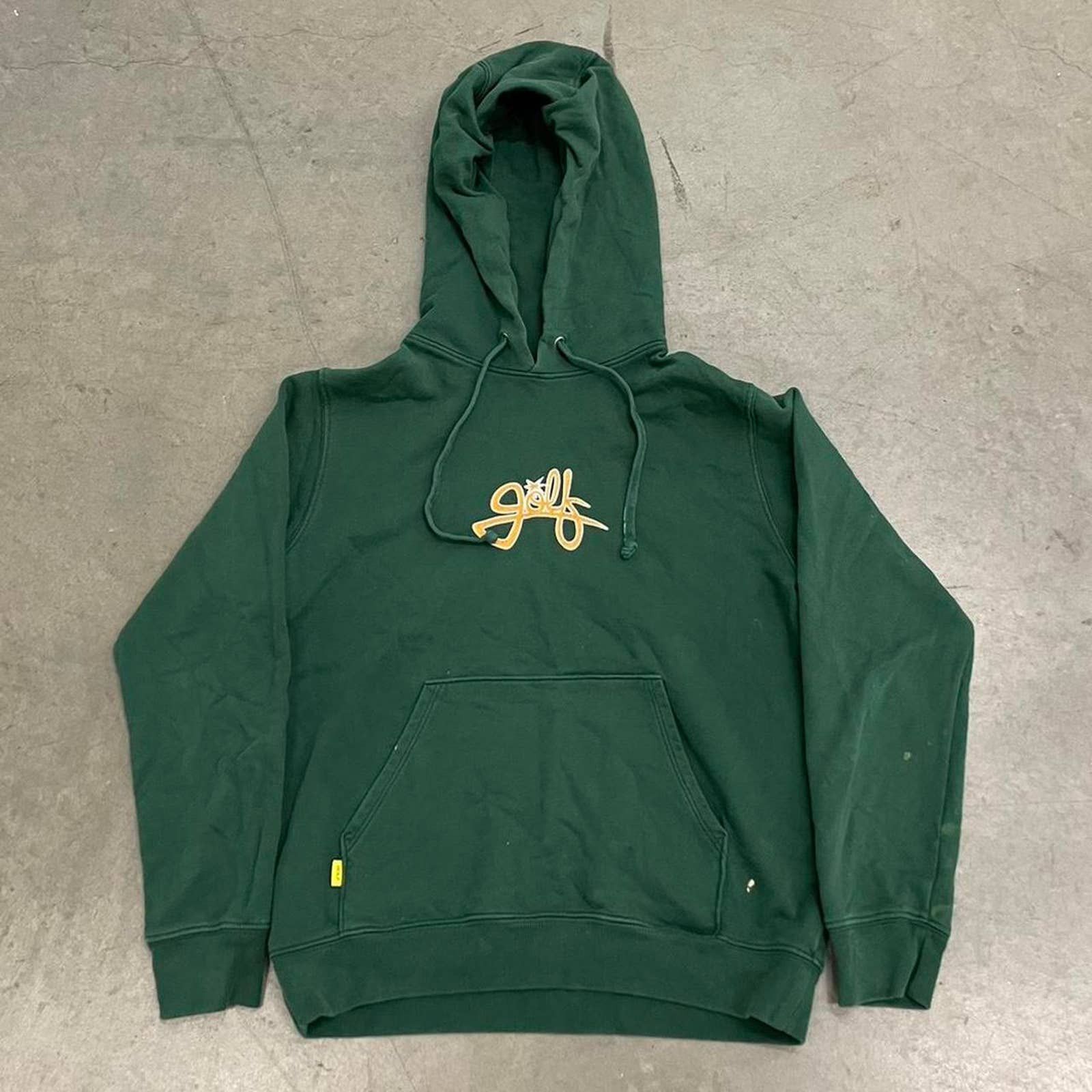 Golf Wang Golf wang tyler the creator script graffiti logo hoodie | Grailed