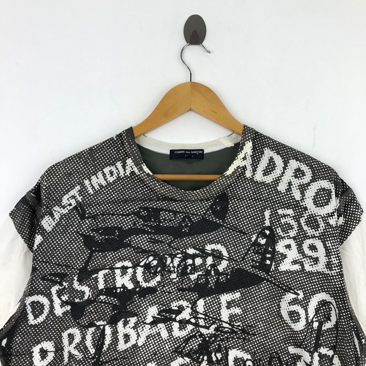 Comme des Garcons Vintage COMME DES GARCONS HOMME Destroyer Full Prints Size US M / EU 48-50 / 2 - 2 Thumbnail
