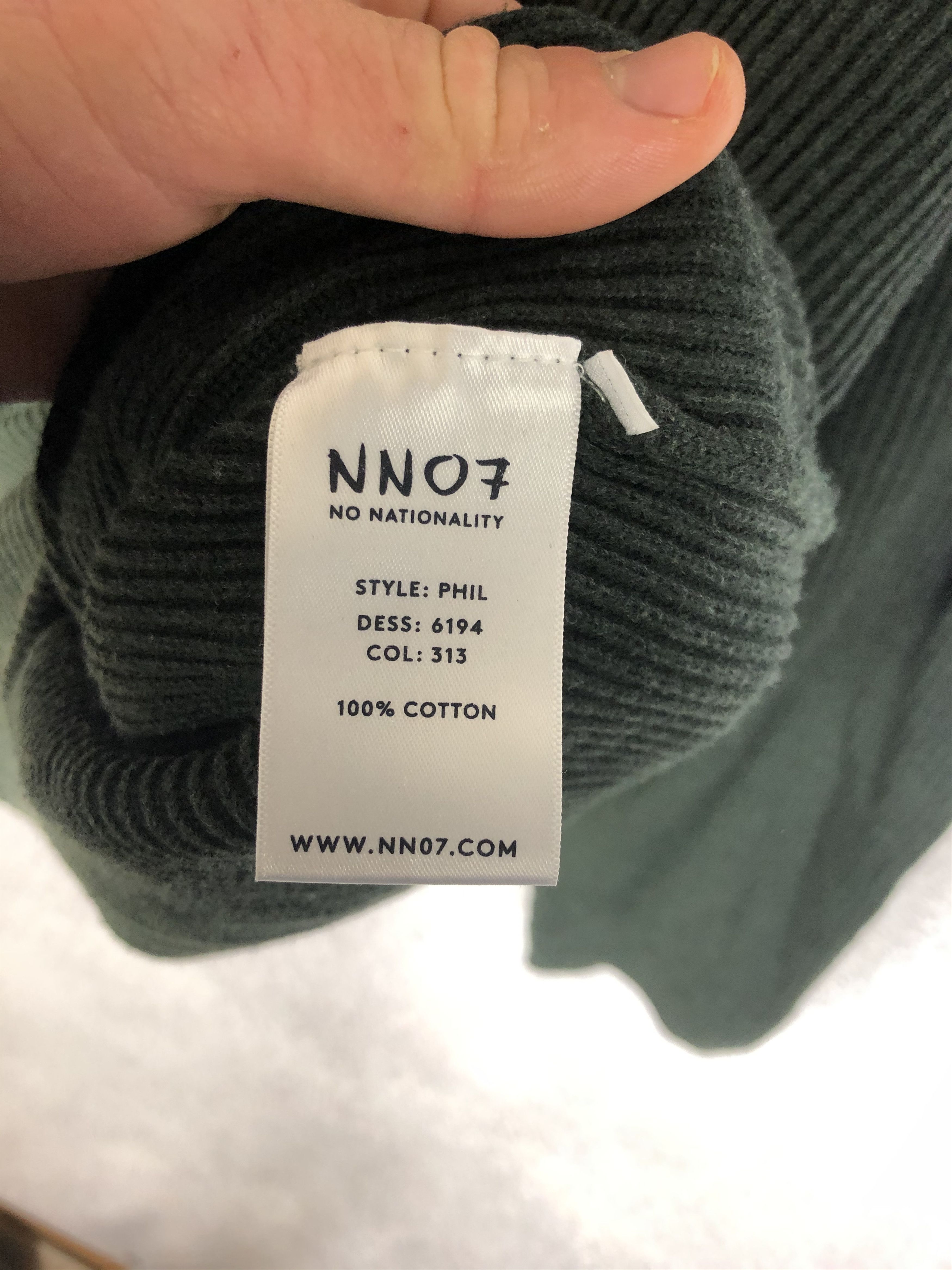NN07 NN07 Phil Knitted Sweater Men’s Knit Jumper Size US S / EU 44-46 / 1 - 7 Thumbnail