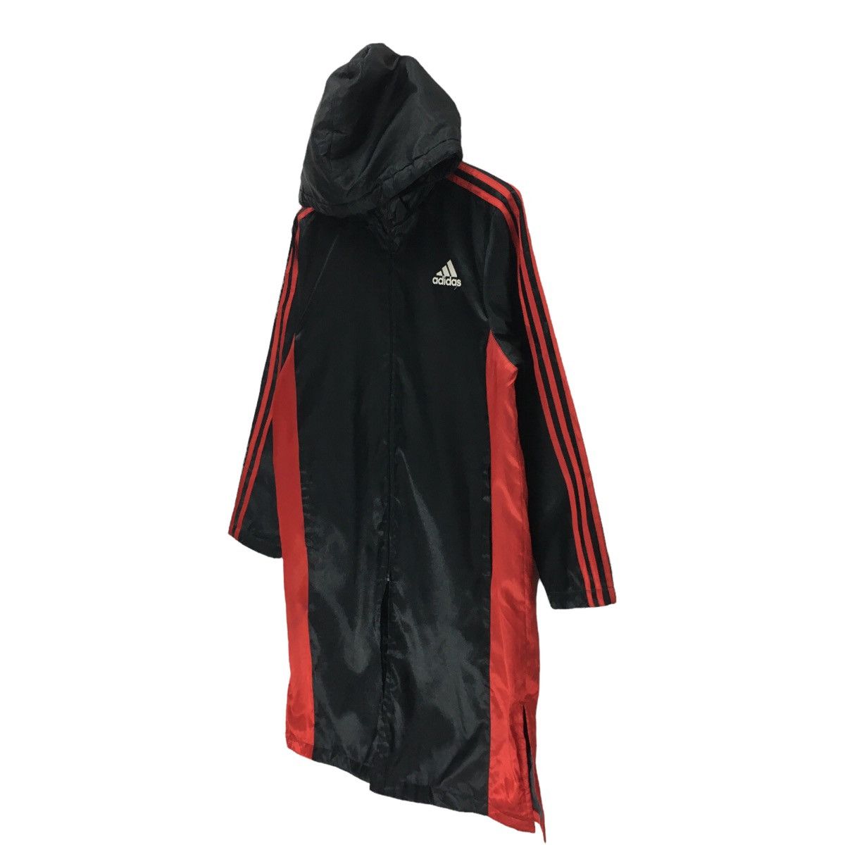 Vintage Adidas Big Logo Long Hoodie Jacket
