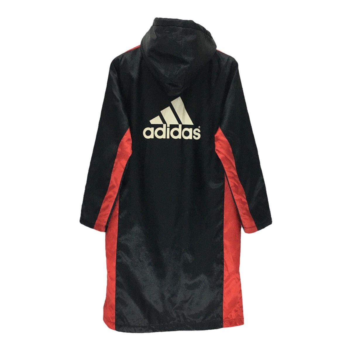 Vintage Adidas Big Logo Long Hoodie Jacket