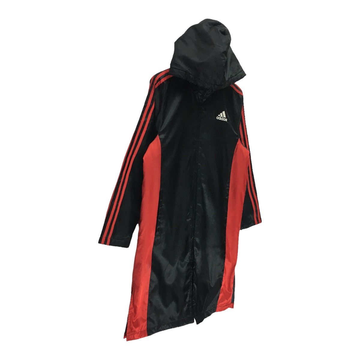 Vintage Adidas Big Logo Long Hoodie Jacket