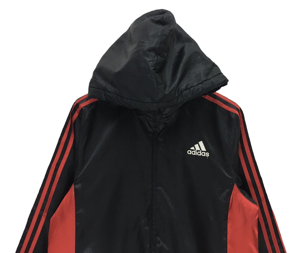 Vintage Adidas Big Logo Long Hoodie Jacket