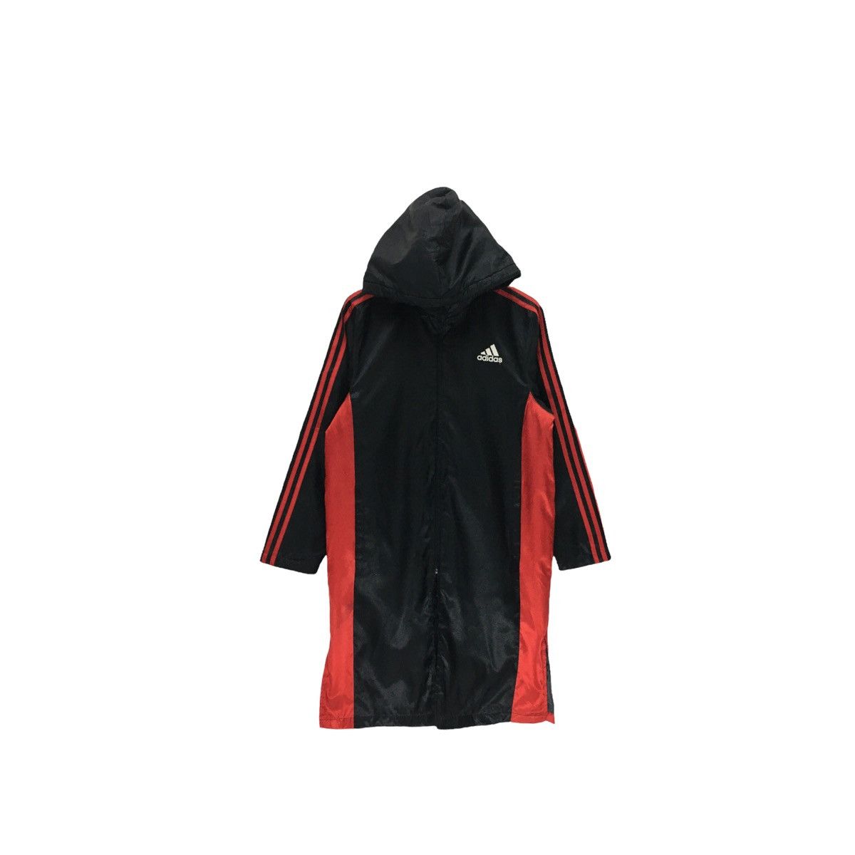Vintage Adidas Big Logo Long Hoodie Jacket
