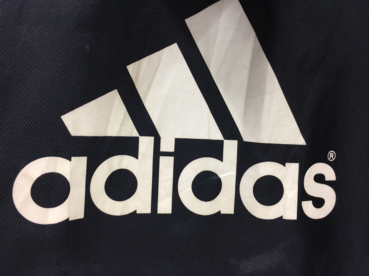 Vintage Adidas Big Logo Long Hoodie Jacket