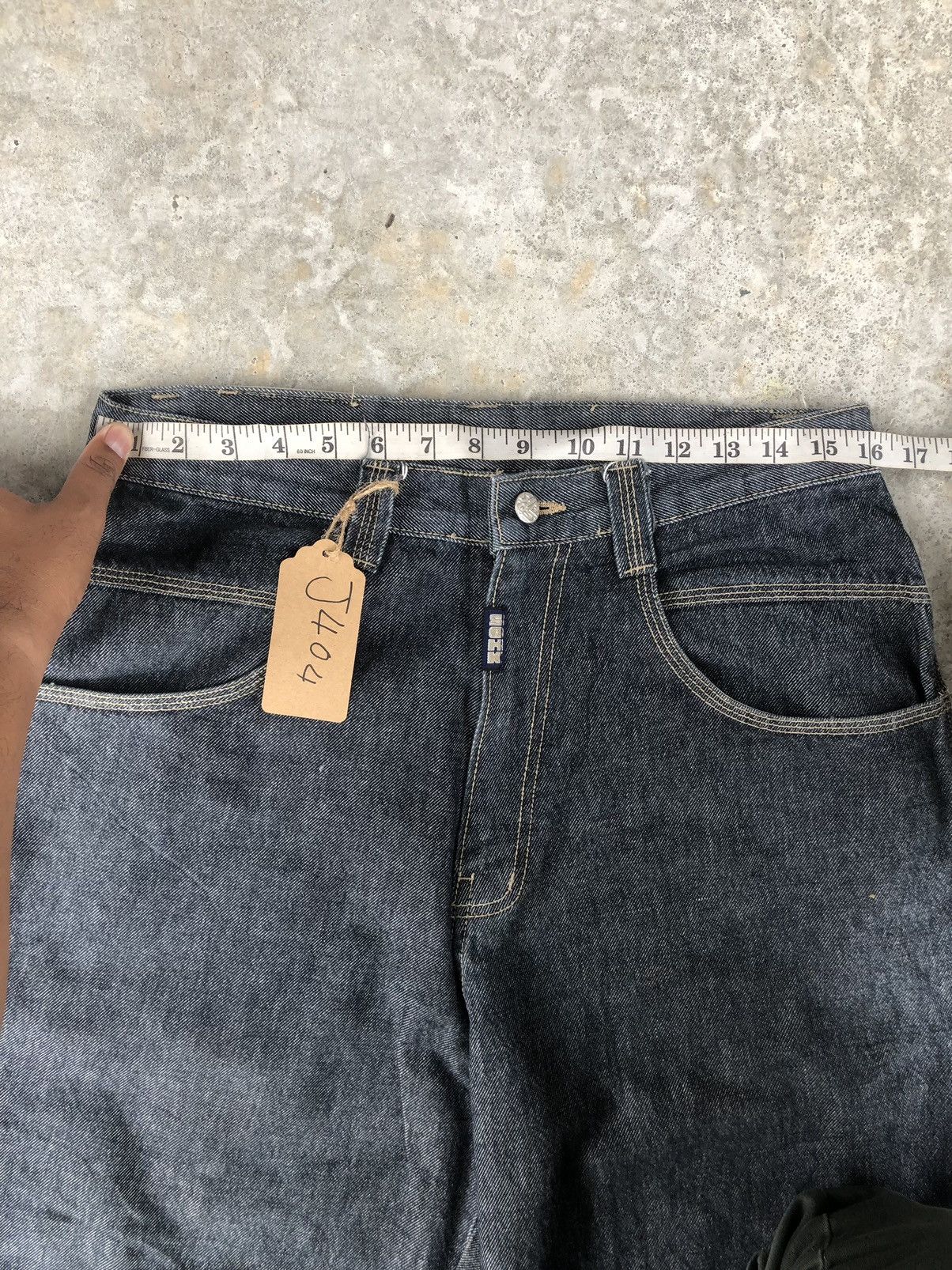 Japanese Brand Y2k SOHK Baggy Jeans Hip Hop Carpenter Size US 32 / EU 48 - 20 Thumbnail