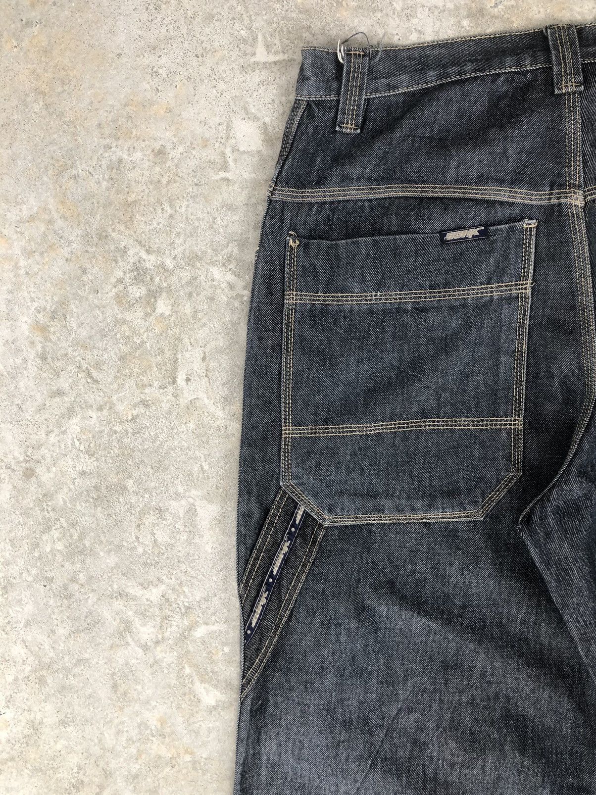 Japanese Brand Y2k SOHK Baggy Jeans Hip Hop Carpenter Size US 32 / EU 48 - 9 Thumbnail