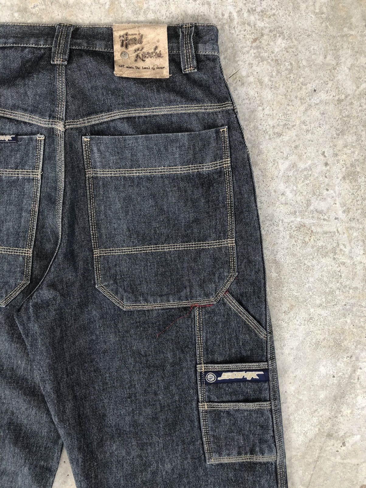 Japanese Brand Y2k SOHK Baggy Jeans Hip Hop Carpenter Size US 32 / EU 48 - 10 Thumbnail