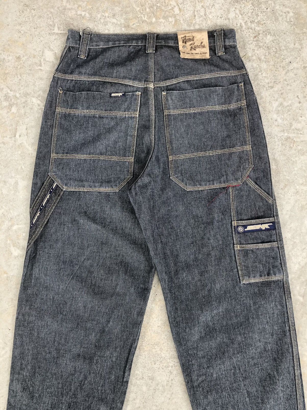 Japanese Brand Y2k SOHK Baggy Jeans Hip Hop Carpenter Size US 32 / EU 48 - 8 Thumbnail
