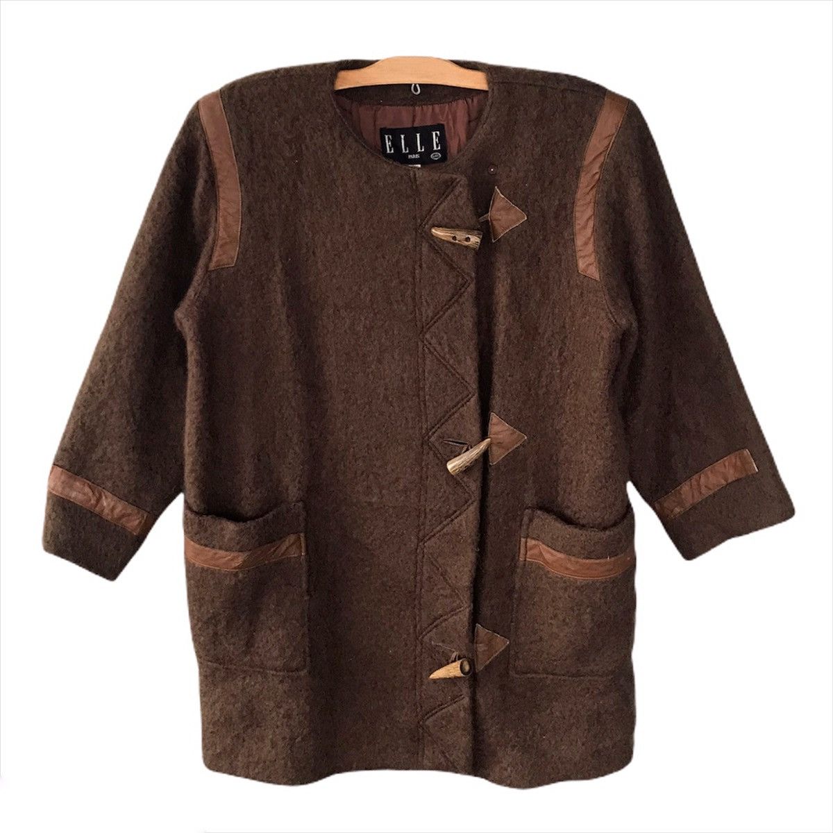 Designer × Japanese Brand 🔥Rare Elle wool jacket Size US M / EU 48-50 / 2 - 4 Thumbnail