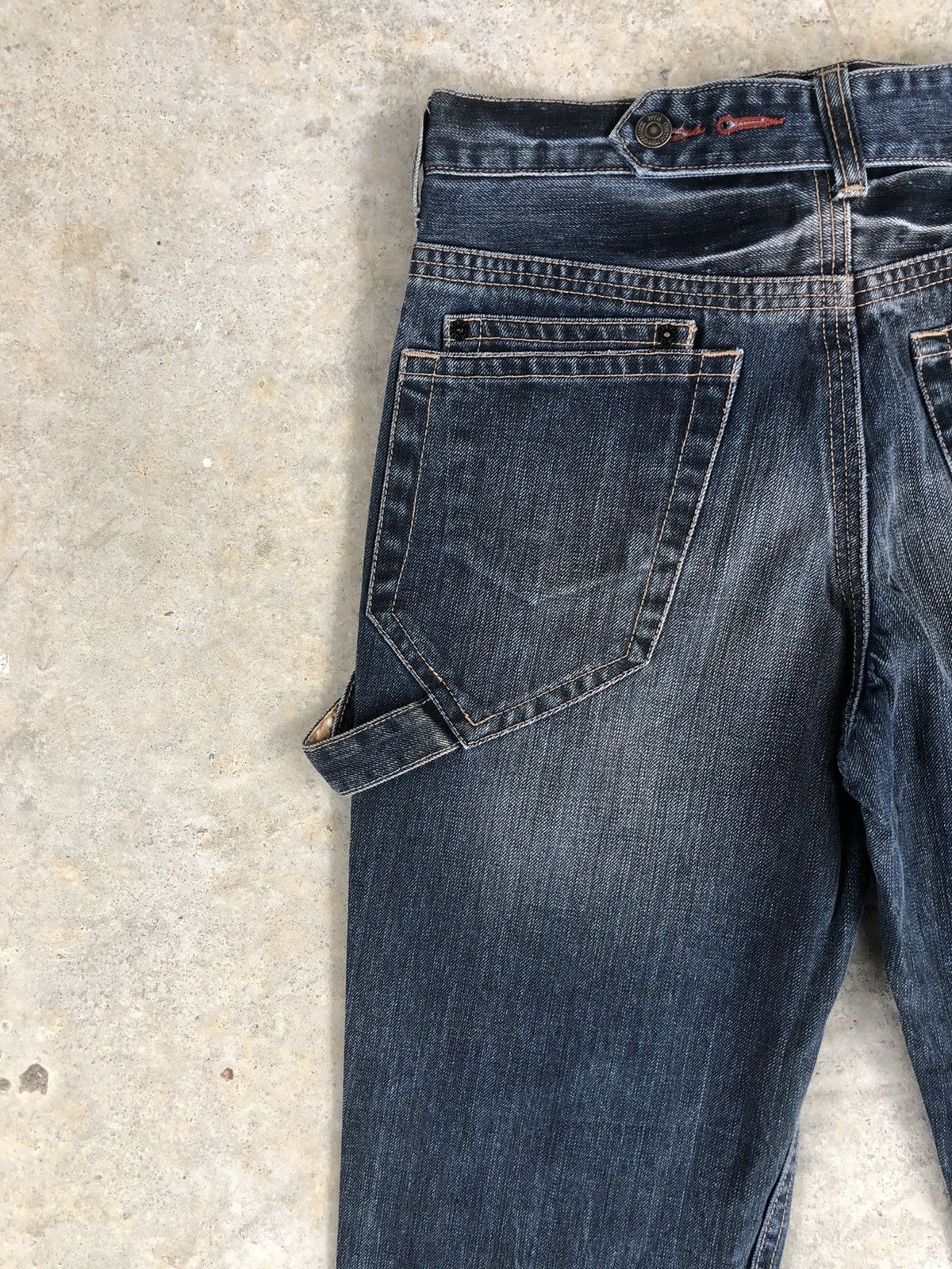 PPFM Japanese PPFM Distressed Denim Parachute Bondage Size US 29 - 9 Thumbnail