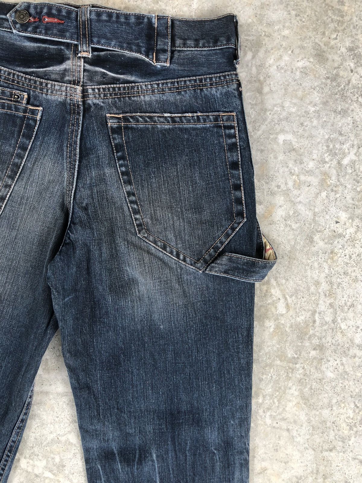 PPFM Japanese PPFM Distressed Denim Parachute Bondage Size US 29 - 10 Thumbnail