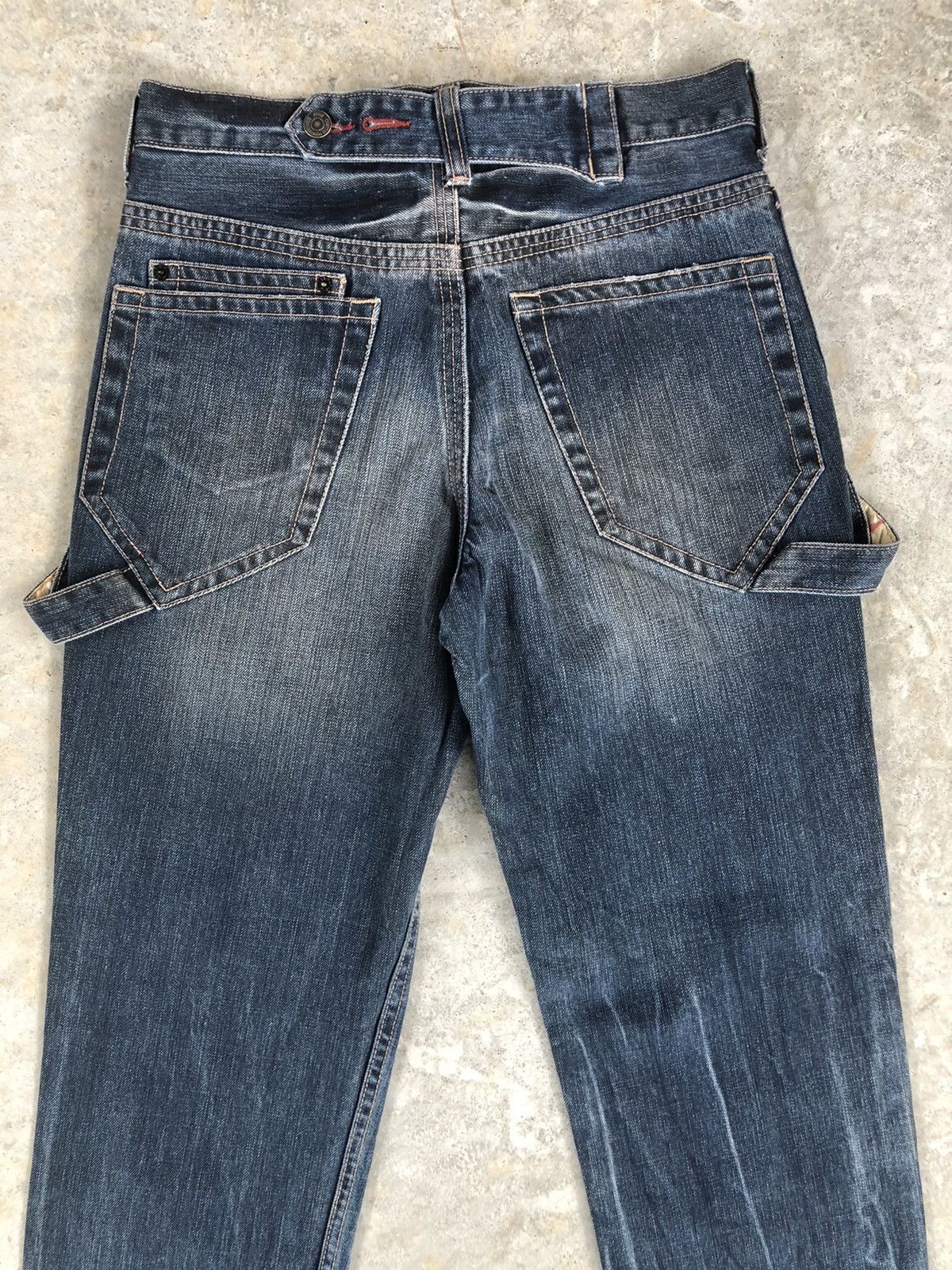 PPFM Japanese PPFM Distressed Denim Parachute Bondage Size US 29 - 8 Thumbnail